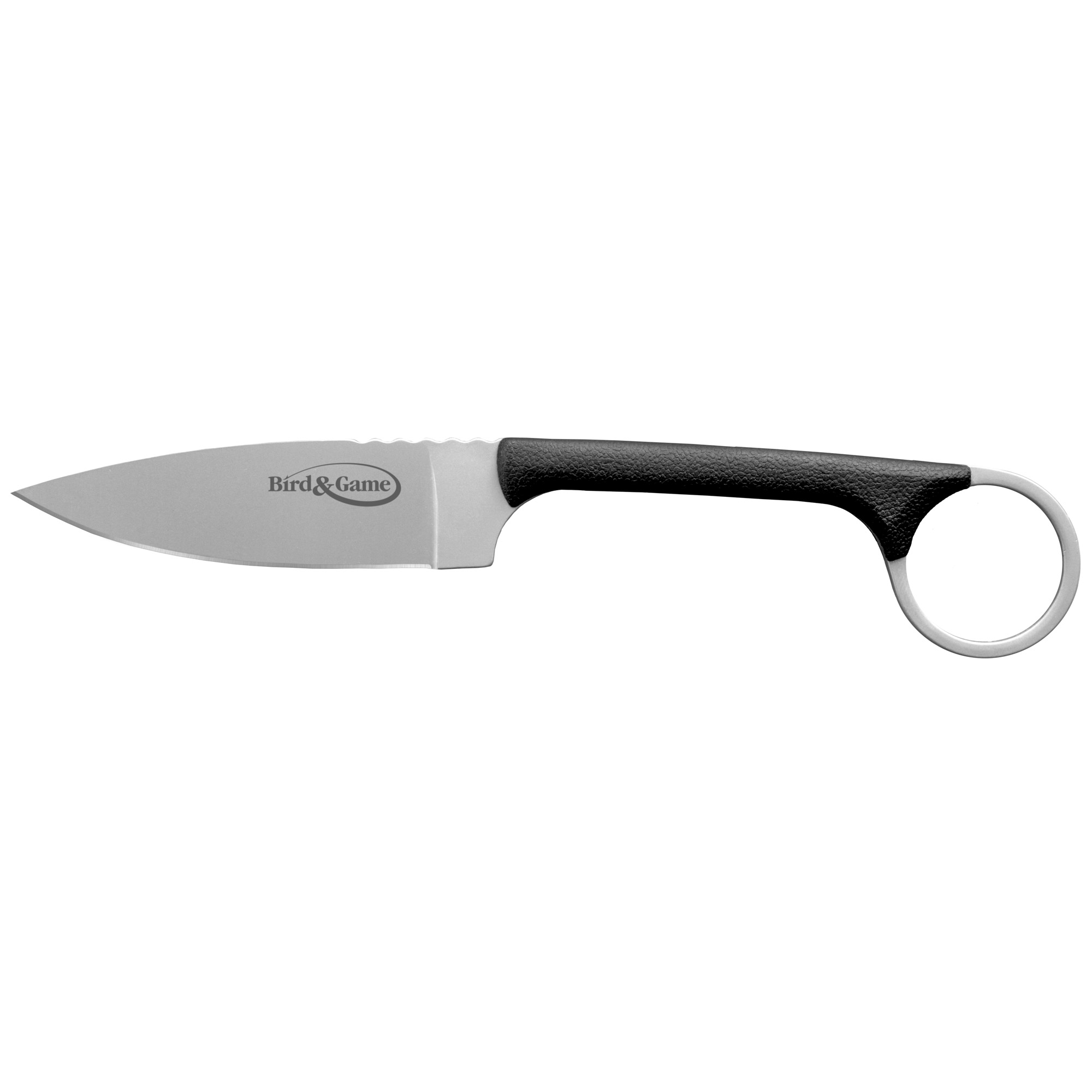 COLD STEEL BIRD & GAME FIXED BLADE KNIFE 3.5" DROP POINT WITH NECK SHEATH