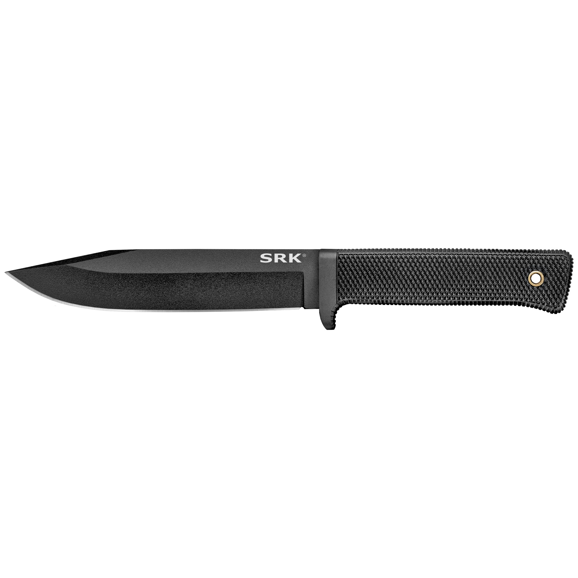 COLD STEEL SRK SK-5 FIXED BLADE KNIFE 6" PLAIN EDGE BLADE WITH TUFF-EX FINISH IN BLACK