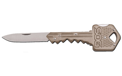 SOG KEY KNIFE BRASS 1.5 inch