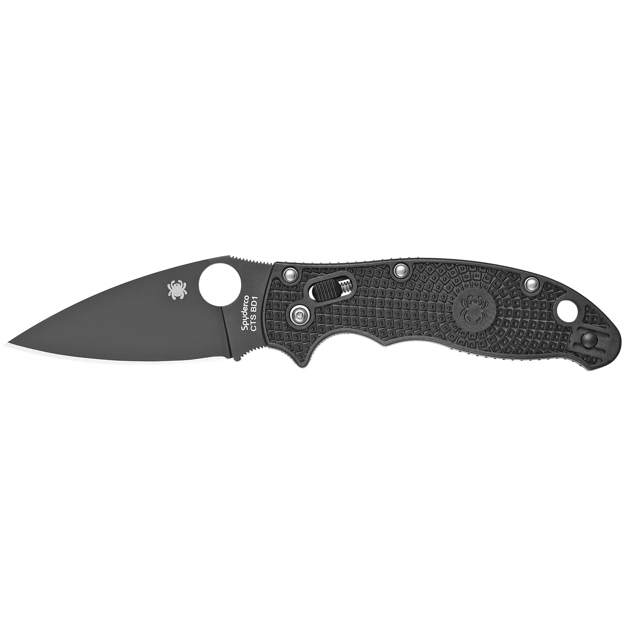 SPYDERCO MANIX 2 LTWT 3.375 inch Black