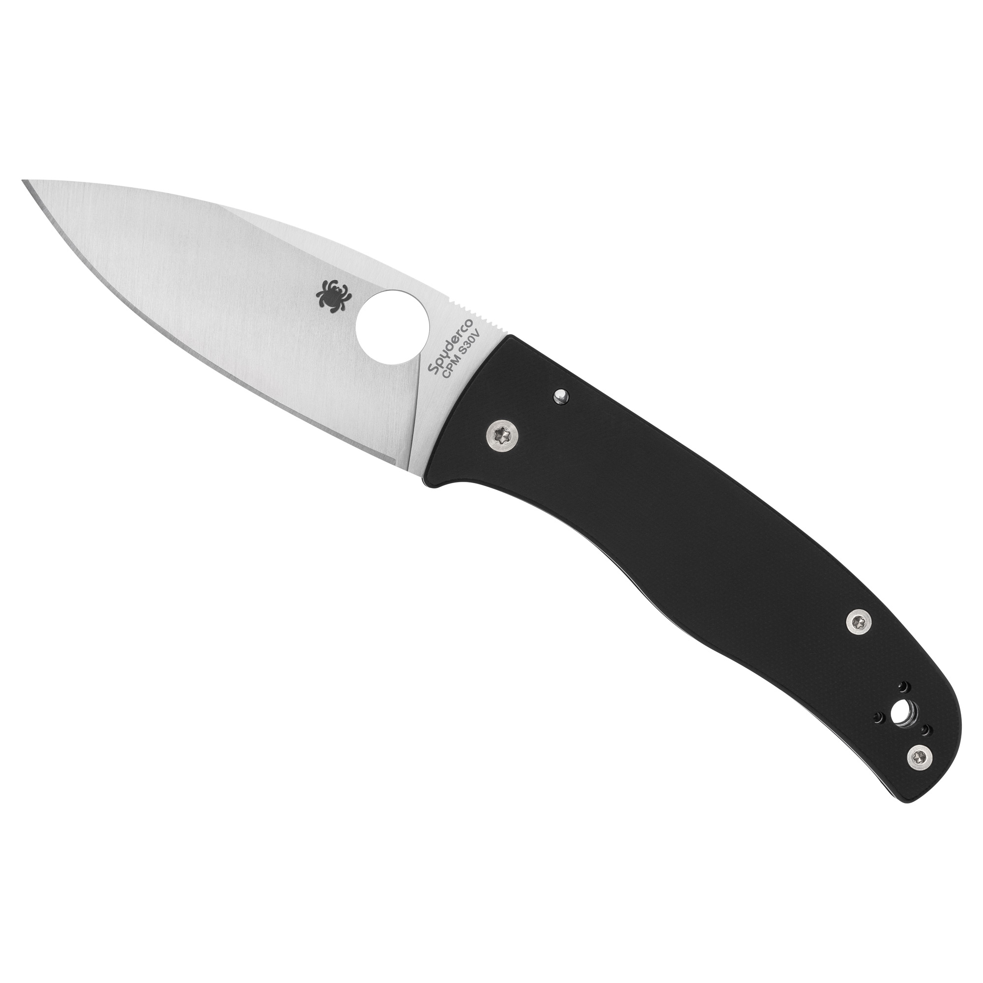 SPYDERCO BODACIOUS Black/SLV S30V