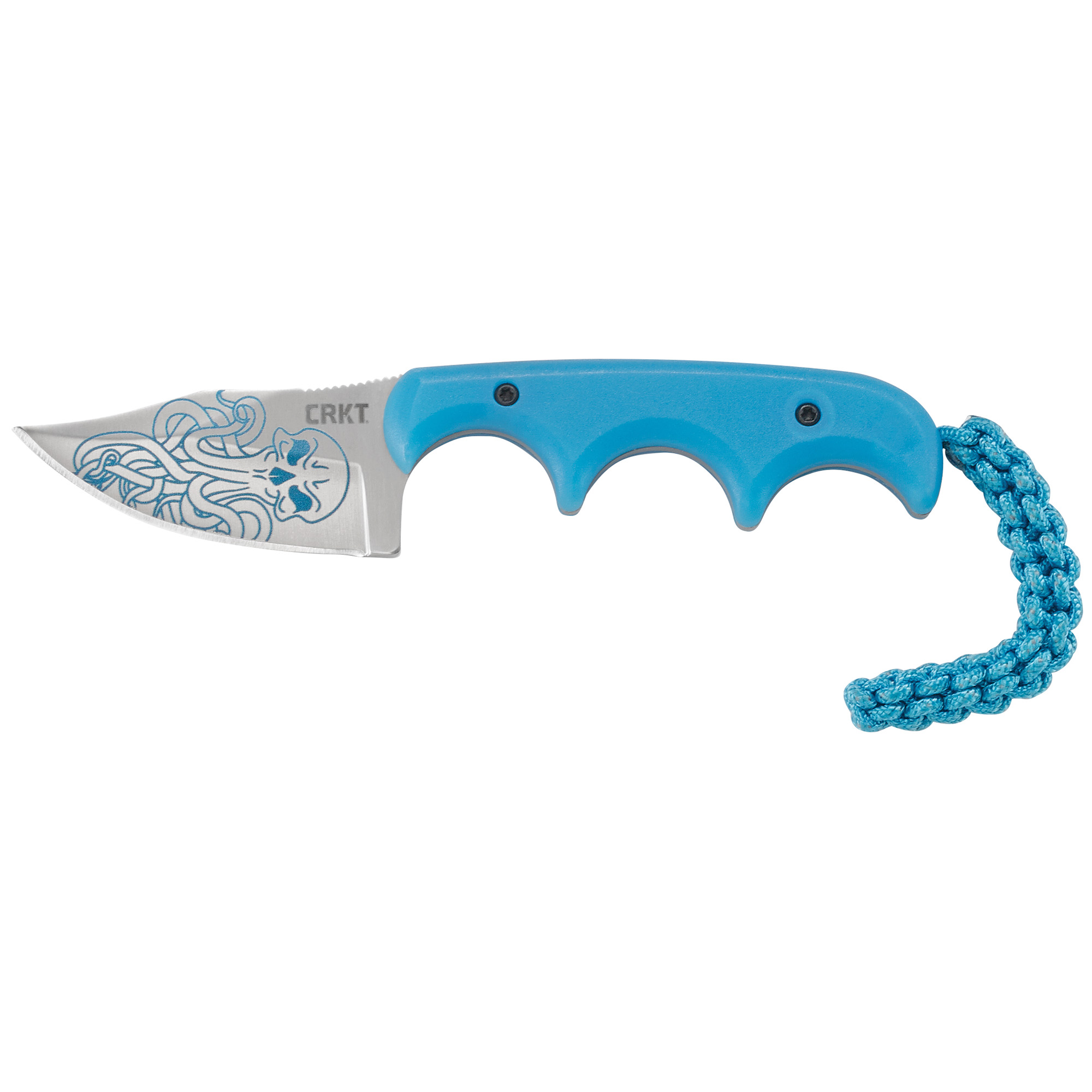 CRKT MINIMALIST BOWIE CTHULHU 2.13" PLAIN EDGE FIXED BLADE