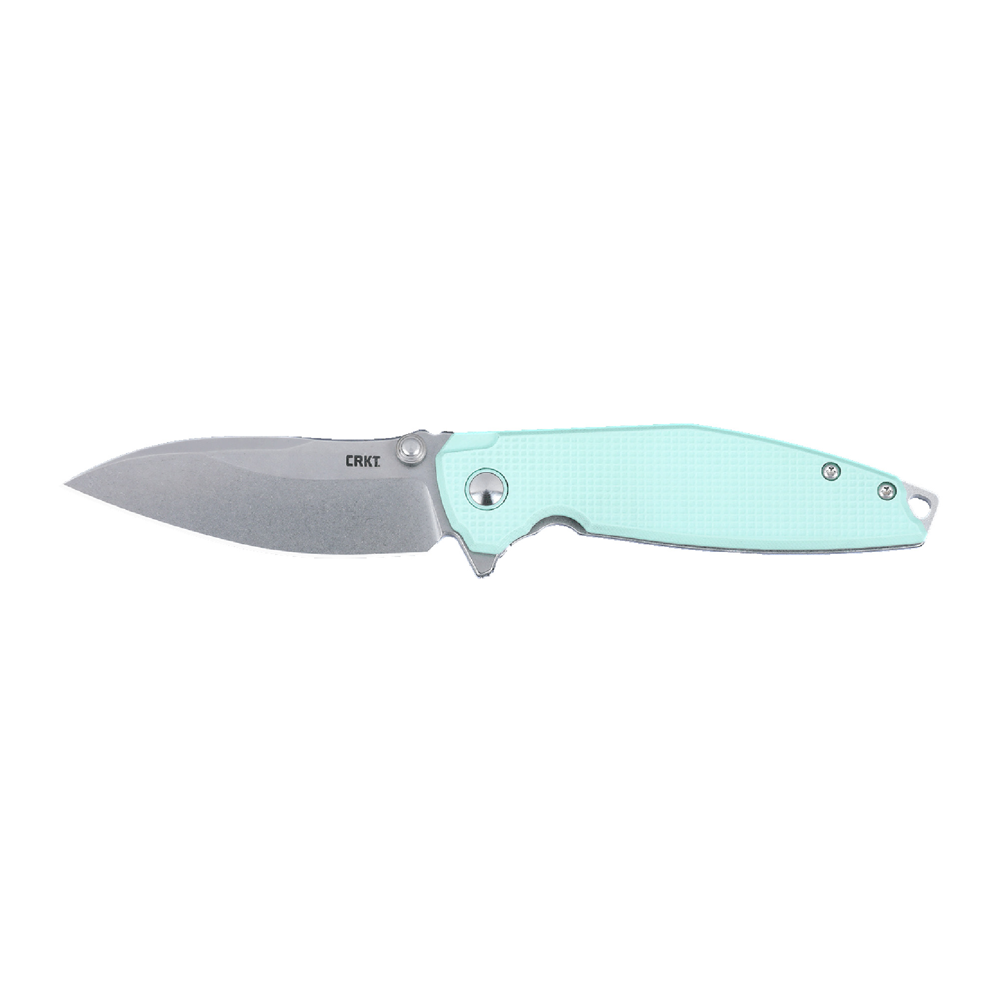 CRKT IBIS BLUE 3.09 inch PLAIN EDGE