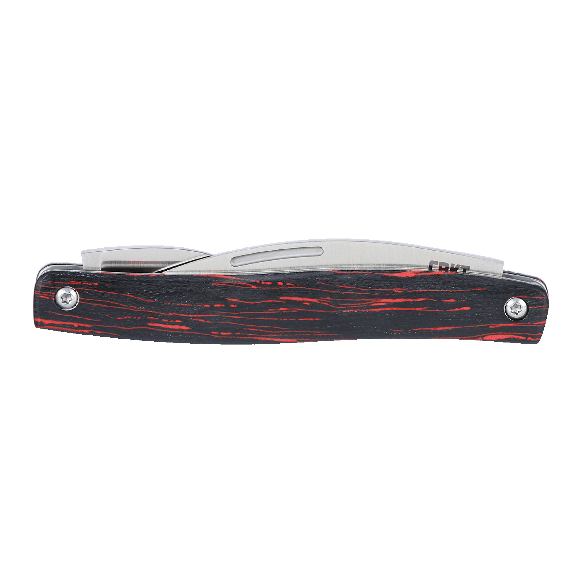 CRKT FOREBEAR RED & Black 2.29 inch 1.06 inch
