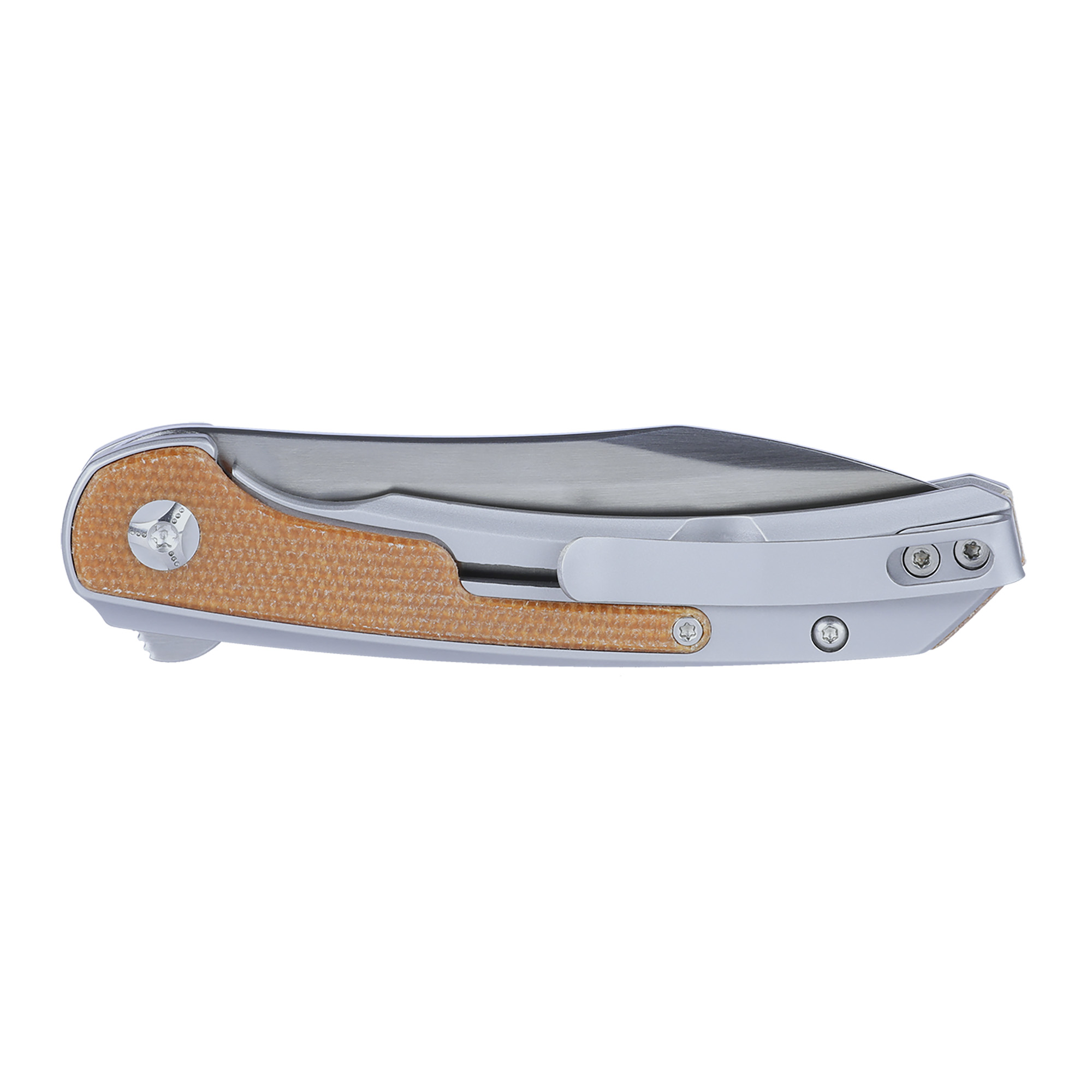 CRKT PADAWAN BROWN 3.01 inch PLAIN EDGE