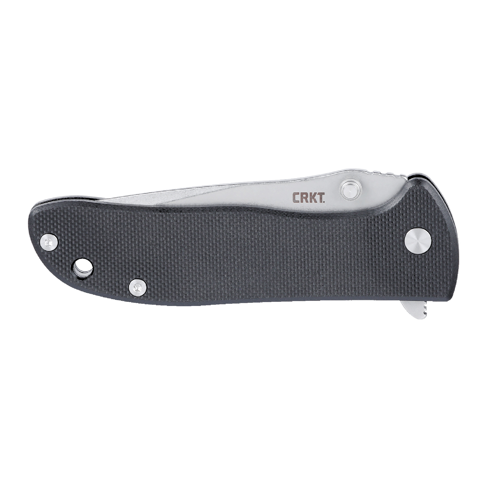 CRKT DRIFTER BLACK W  SILVER BLADE