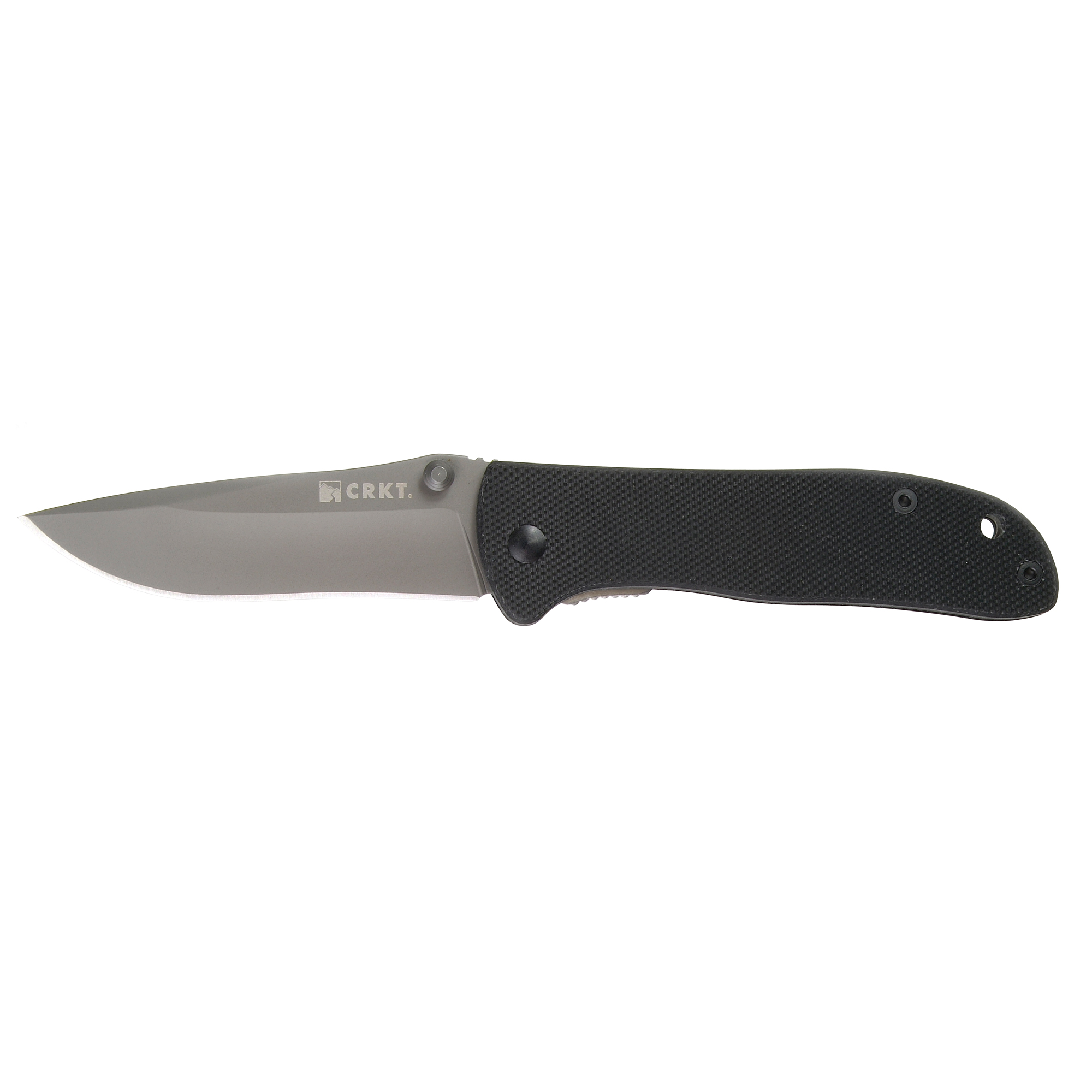 CRKT DRIFTER G10 2.9 inch Plain EdgeE Black