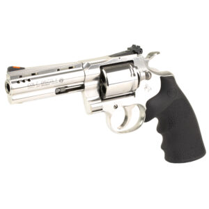 COLT GRIZZLY 357 MAGNUM REVOLVER 4.25" PORTED BARREL STAINLESS STEEL FINISH WITH HOGUE RUBBER GRIP 6 ROUNDS