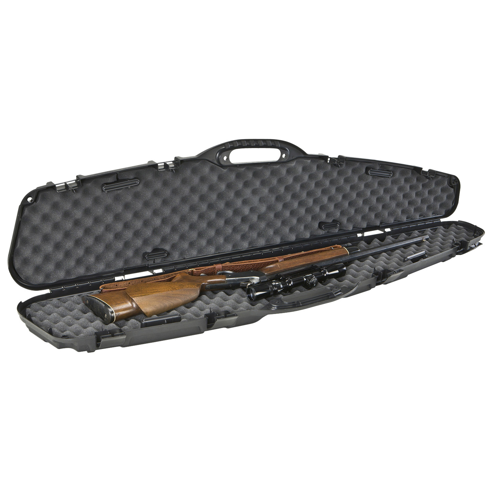 PLANO PILLARLOCK PROMAX SINGLE RIFLE CASE CONTOURED 53.63"X13"X3.75" IN BLACK