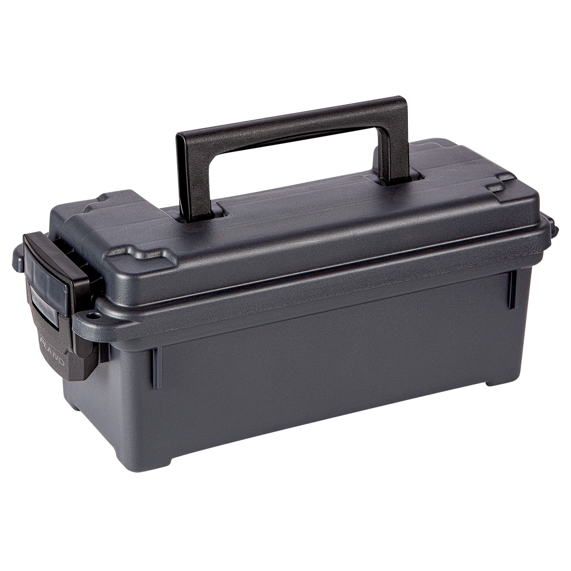 PLANO SHOT SHELL AMMO BOX WITH NO GASKET 6 PACK IN BLACK