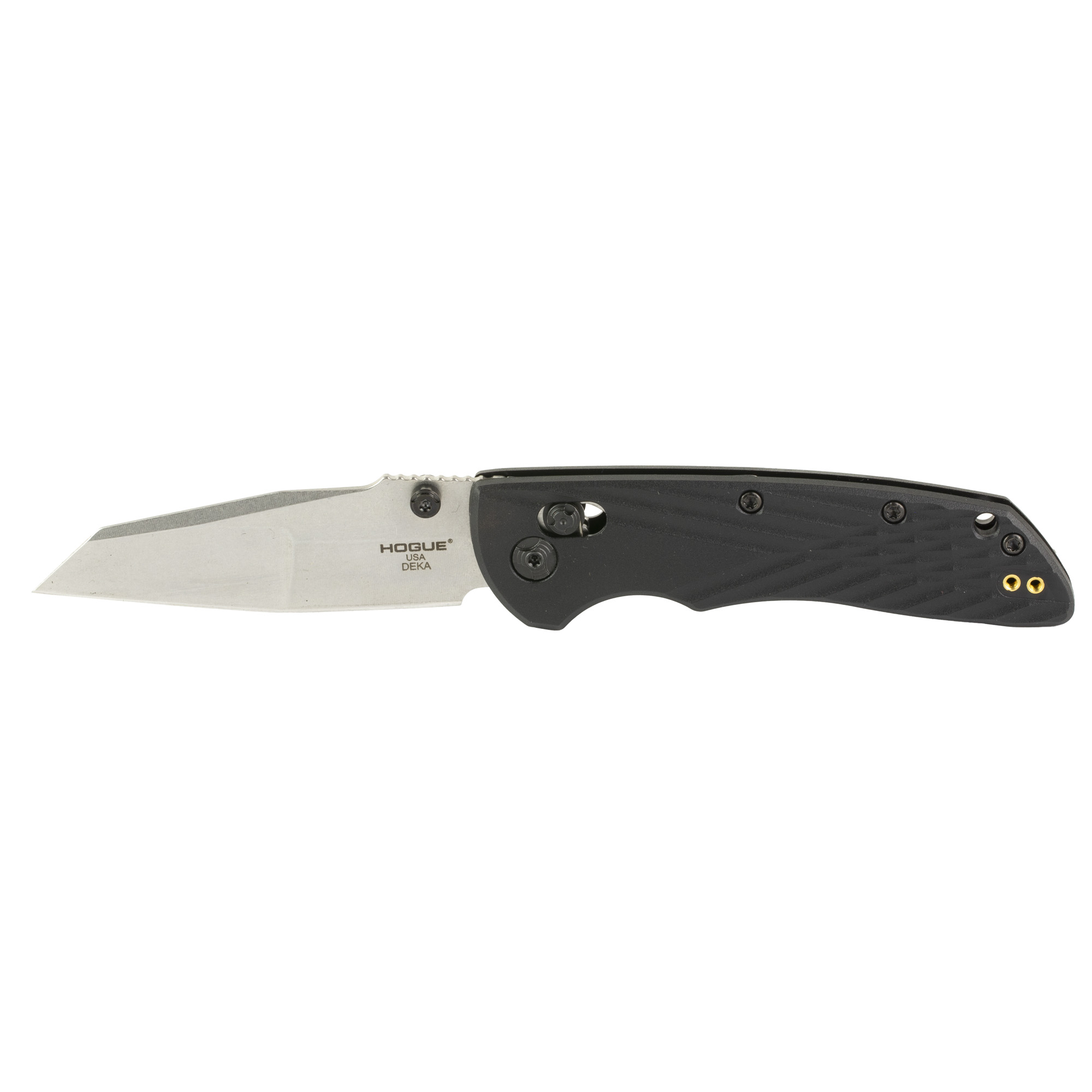 HOGUE DEKA FOLDING KNIFE 3.25" WHARNCLIFFE EDGE BLADE NYLON GRIPS