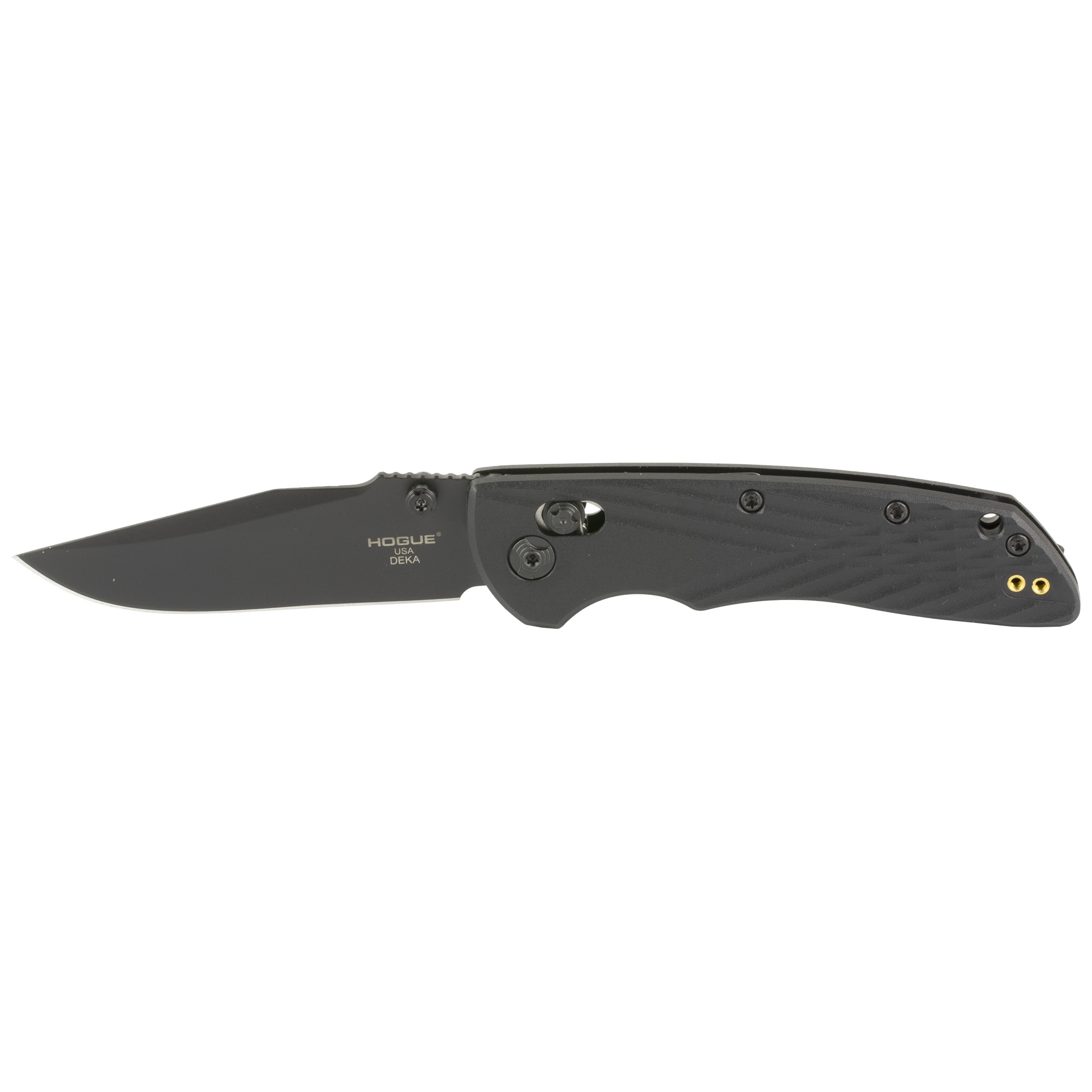 HOGUE DEKA 3.25 inch CLIP Black POLY BLACK