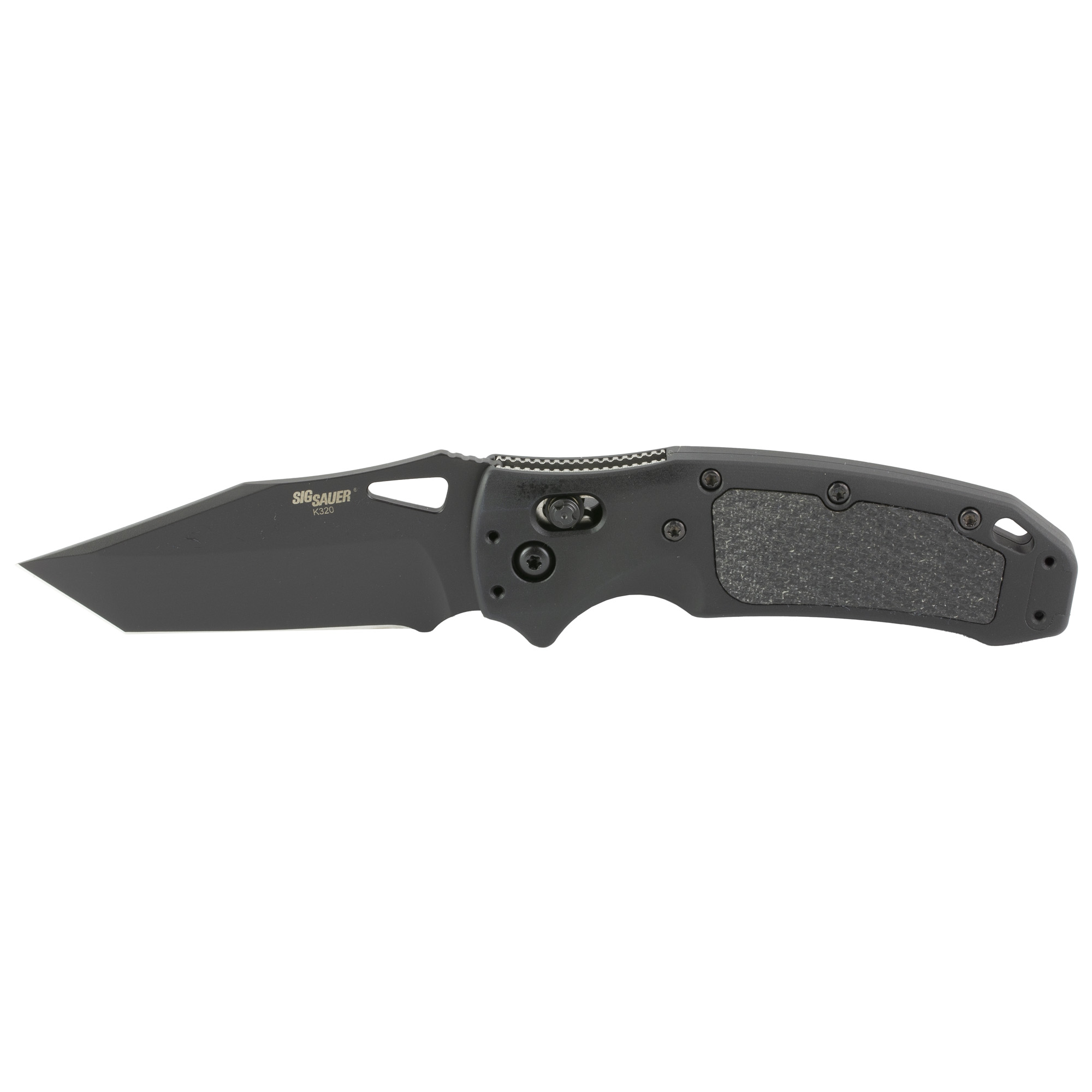 HOGUE SIG K320 AXG PRO FOLDING KNIFE 3.5" TANTO BLADE IN BLACK