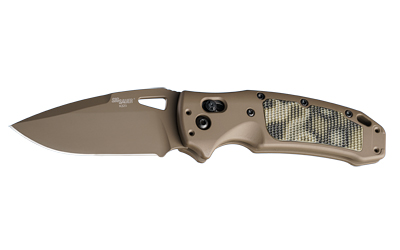HOGUE SIG K320 AXG FOLDING KNIFE 3.5" DROP POINT BLADE FDE FINISH