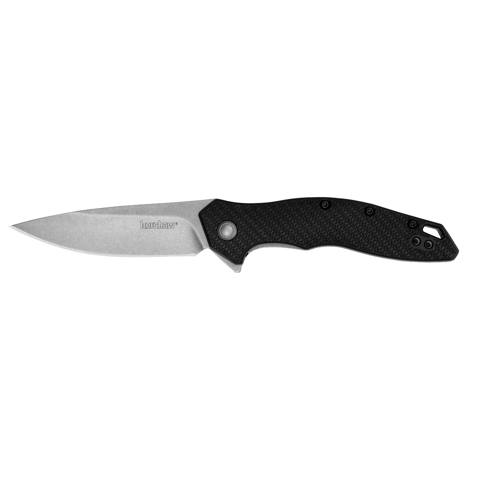 KERSHAW SHORELINE 3 inch BLACK STONEWASH