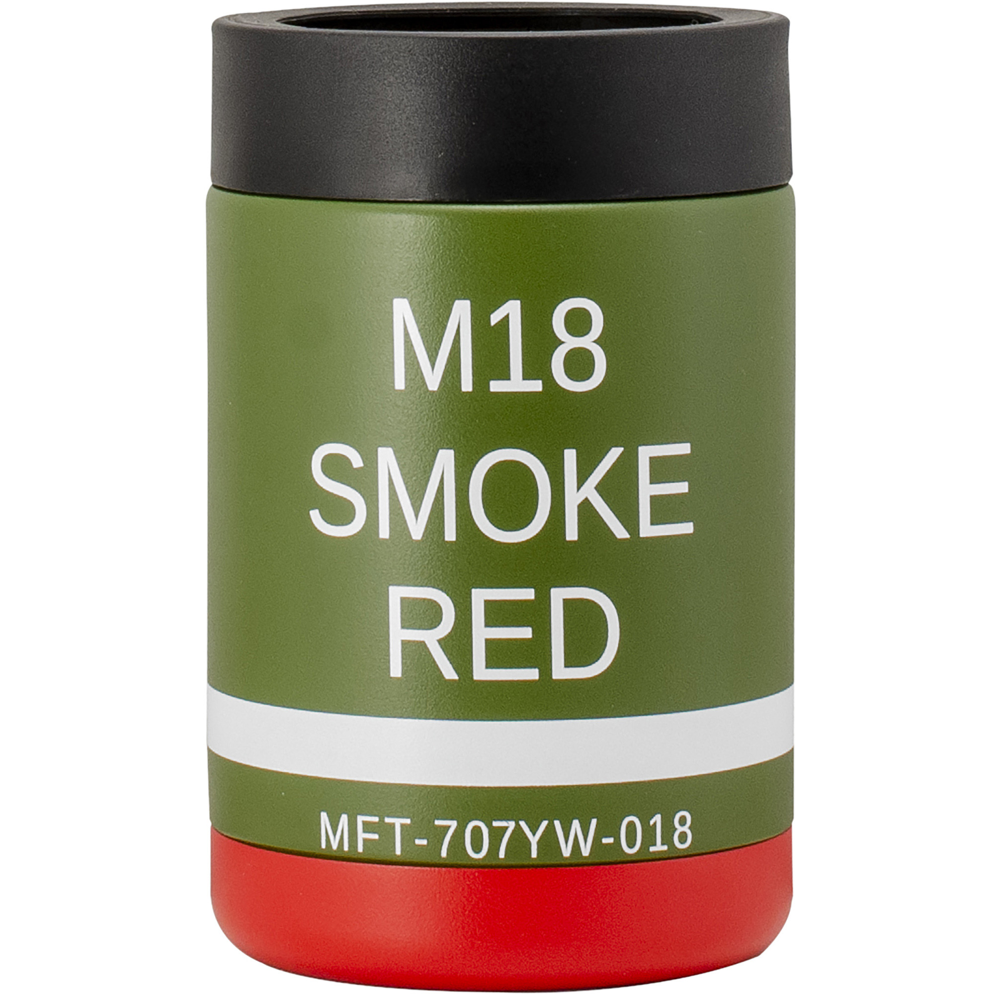 MFT M18 RED SMOKE CAN COOLER 12OZ