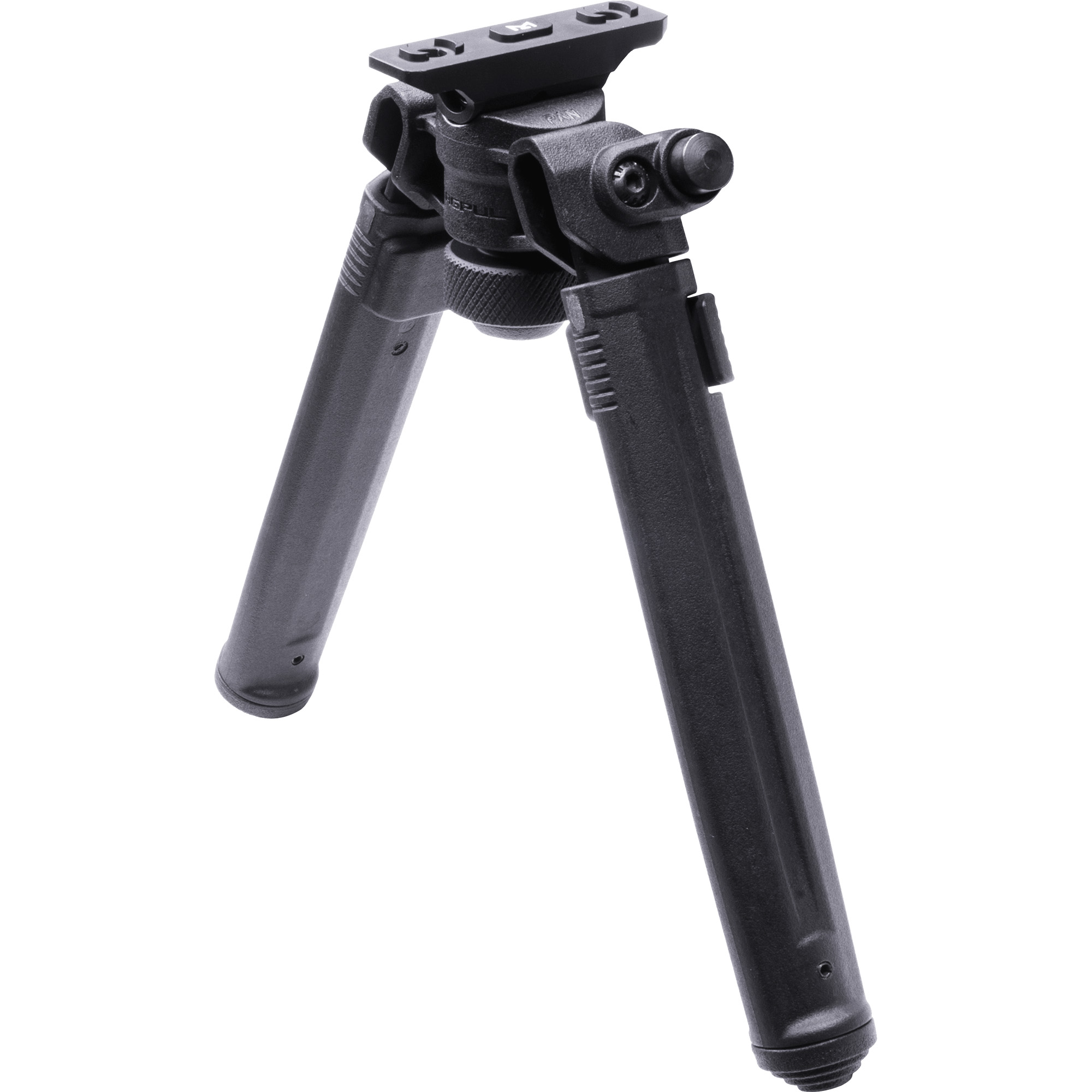 MAGPUL INDUSTRIES BIPOD 6.3"-10.3" LENGTH M-LOK BASE IN BLACK