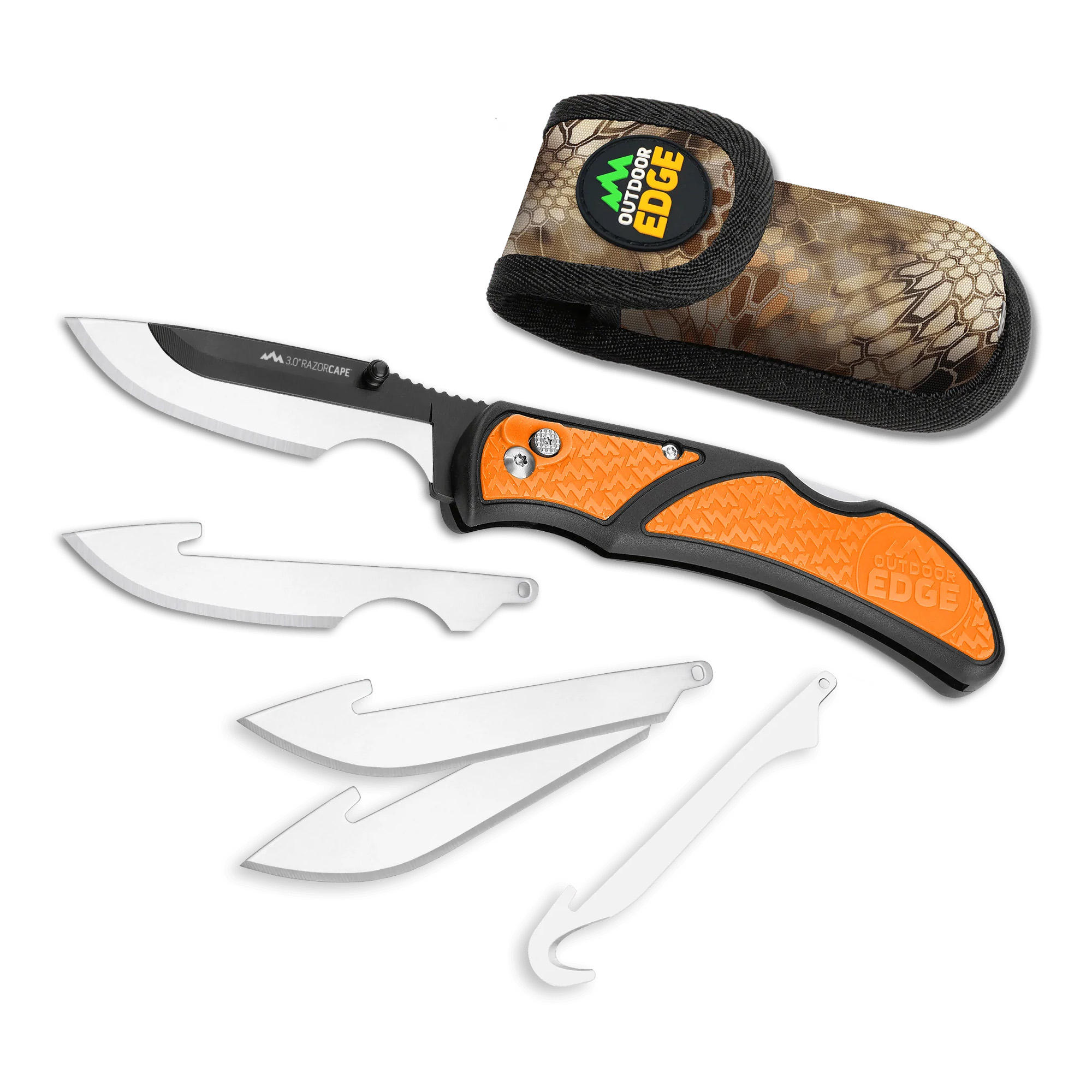 OD EDGE RAZOR-CAPE 3 inch ORG 5 BLDS