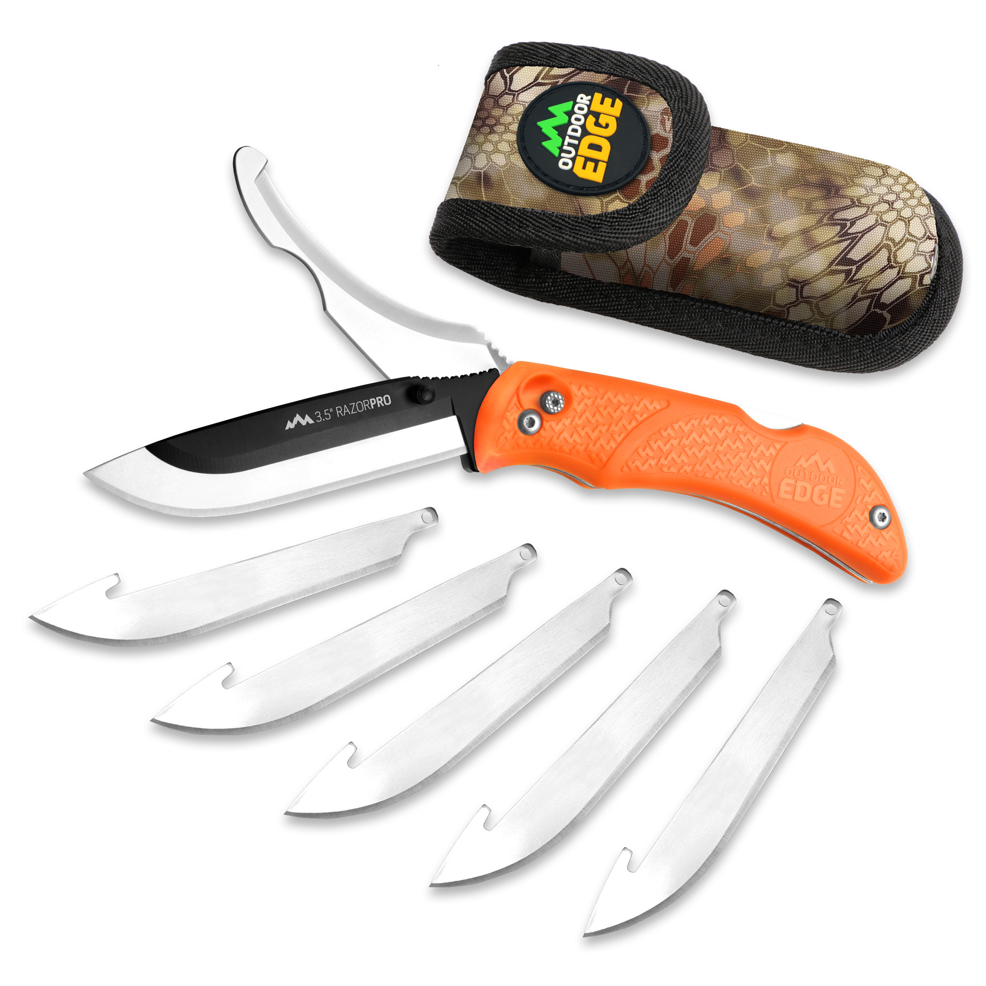 OD EDGE RAZOR-PRO G 3.5 inch 6 BLDS ORG