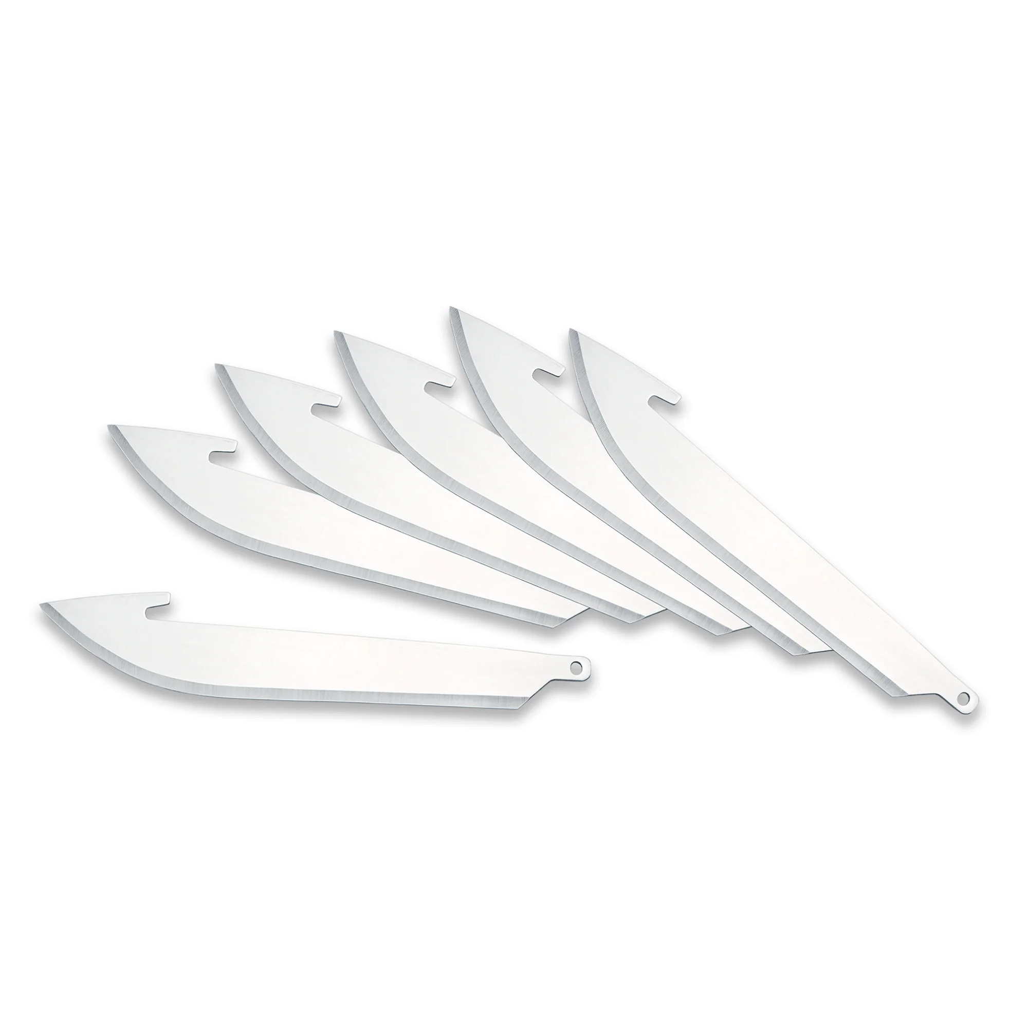 OUTDOOR EDGE 3.5" DROP-POINT REPLACEMENT BLADES 6 PACK