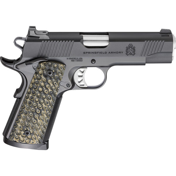 SPRINGFIELD TACTICAL RESPONSE PISTOL TRP CLASSIC 1911 COMMANDER 45 ACP 4.25” MATCH GRADE BARREL 3-DOT TRITIUM NIGHT SIGHTS 3 MAGAZINES 8 ROUNDS