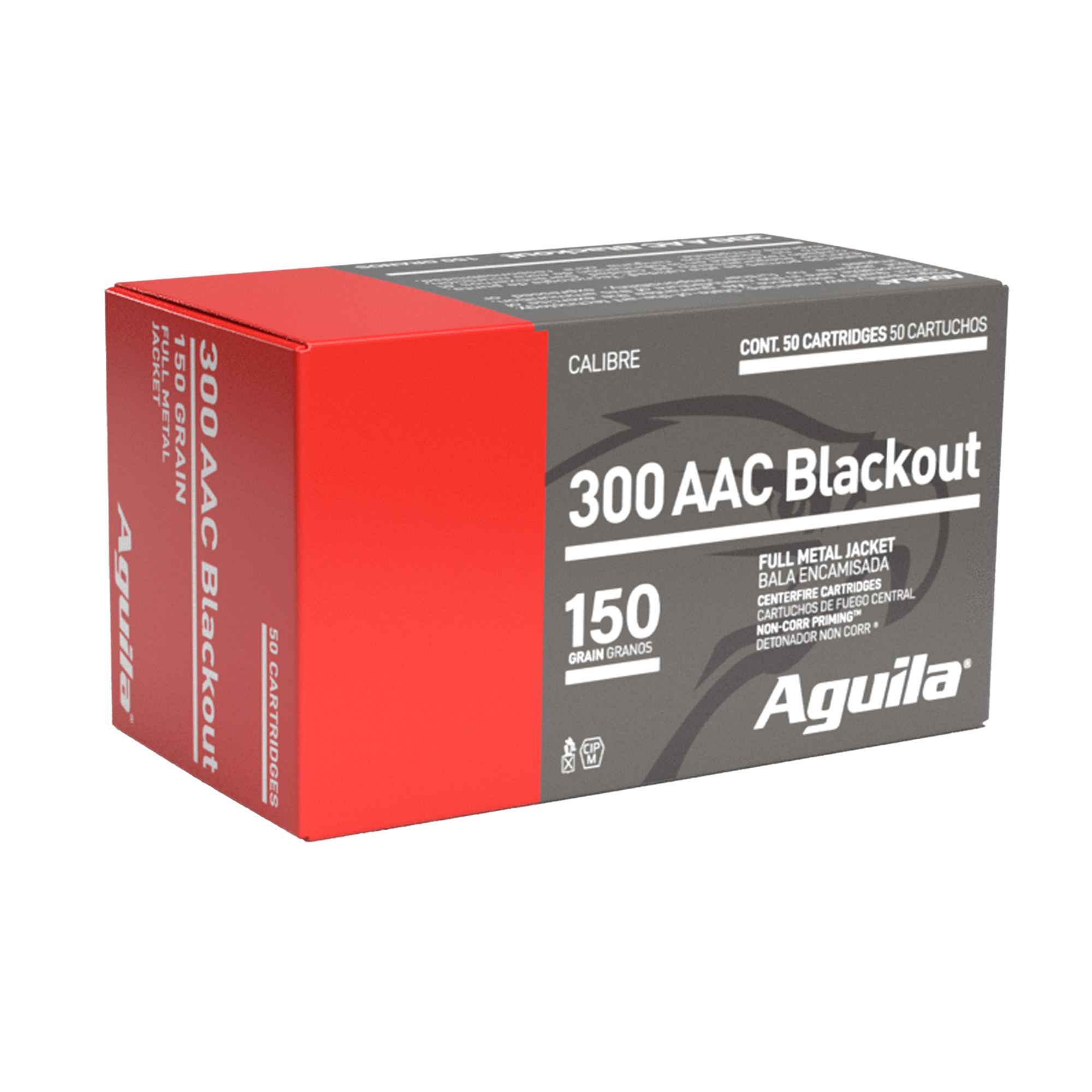 AGUILA 300BLK 150GR FMJ 50 1000