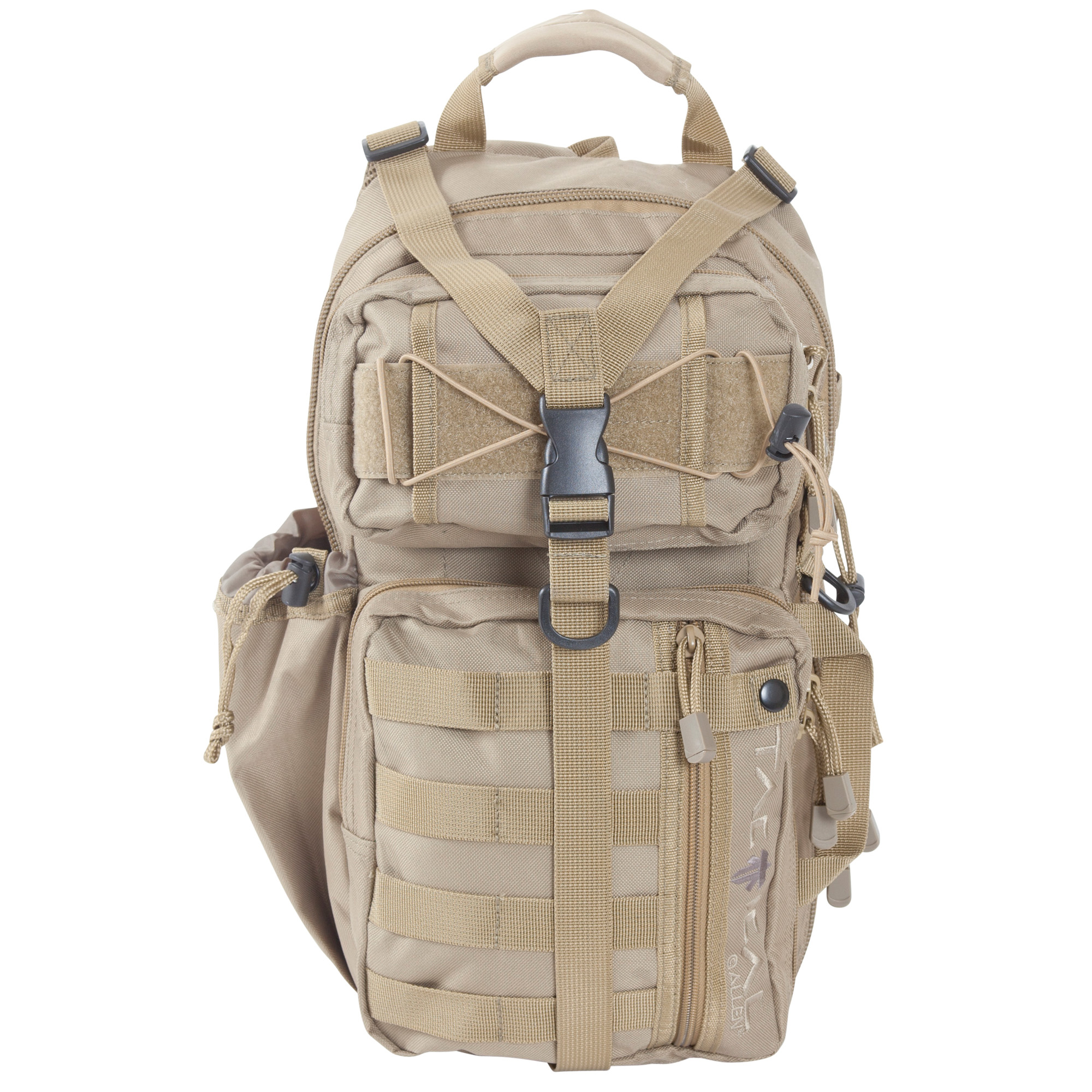 Allen Company Lite Force Tactical Sling Pack Tan Adjustable Single Shoulder Strap Conceal Carry Compatible