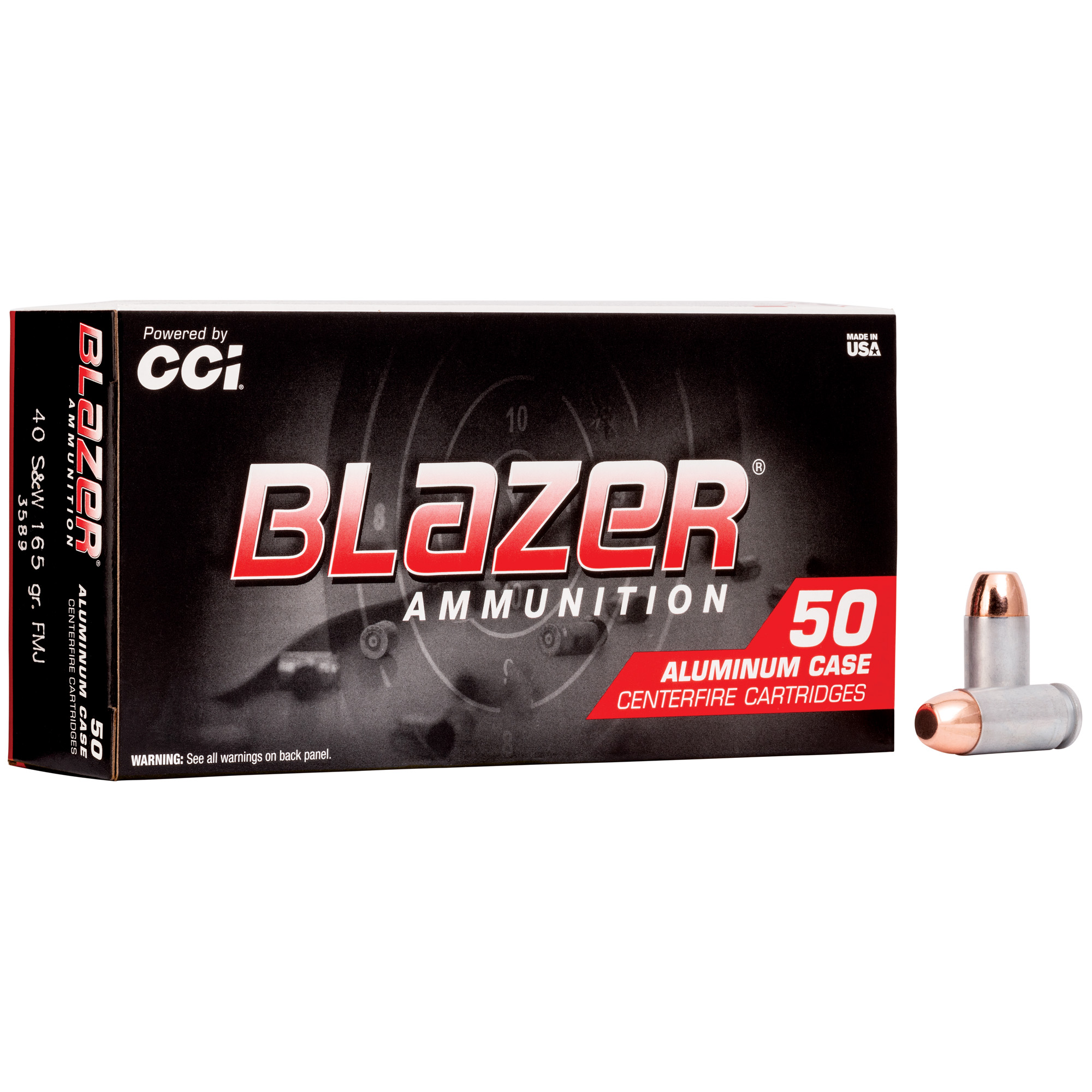 BLAZER 40SW 165GR FMJ 50 1000