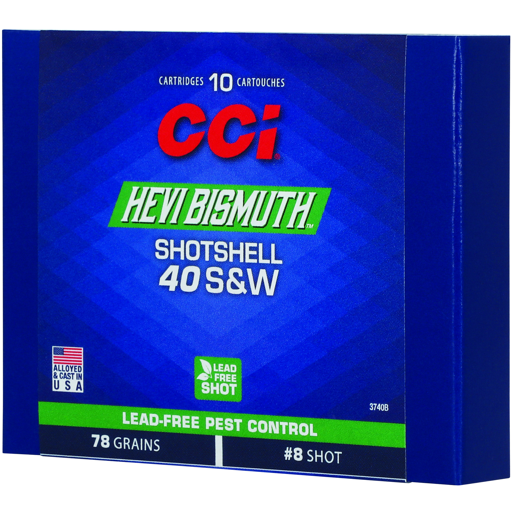 CCI 40 SW BISMUTH SHOTSHELL 10 200