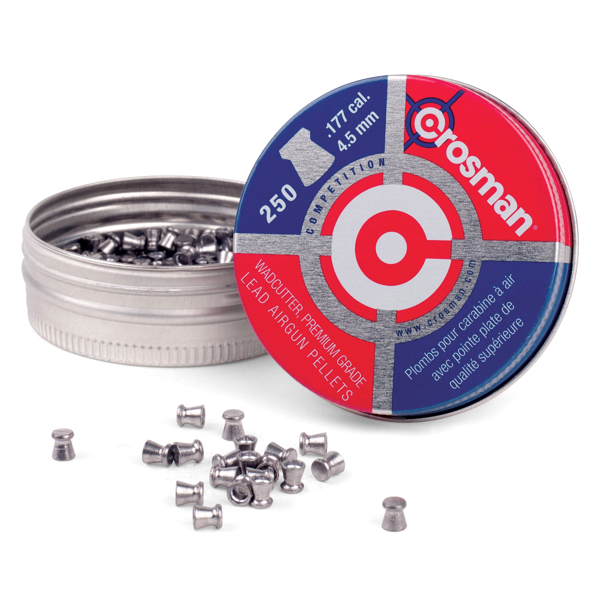 CROSMAN .177 WADCUTTER PLLTS 250 CT