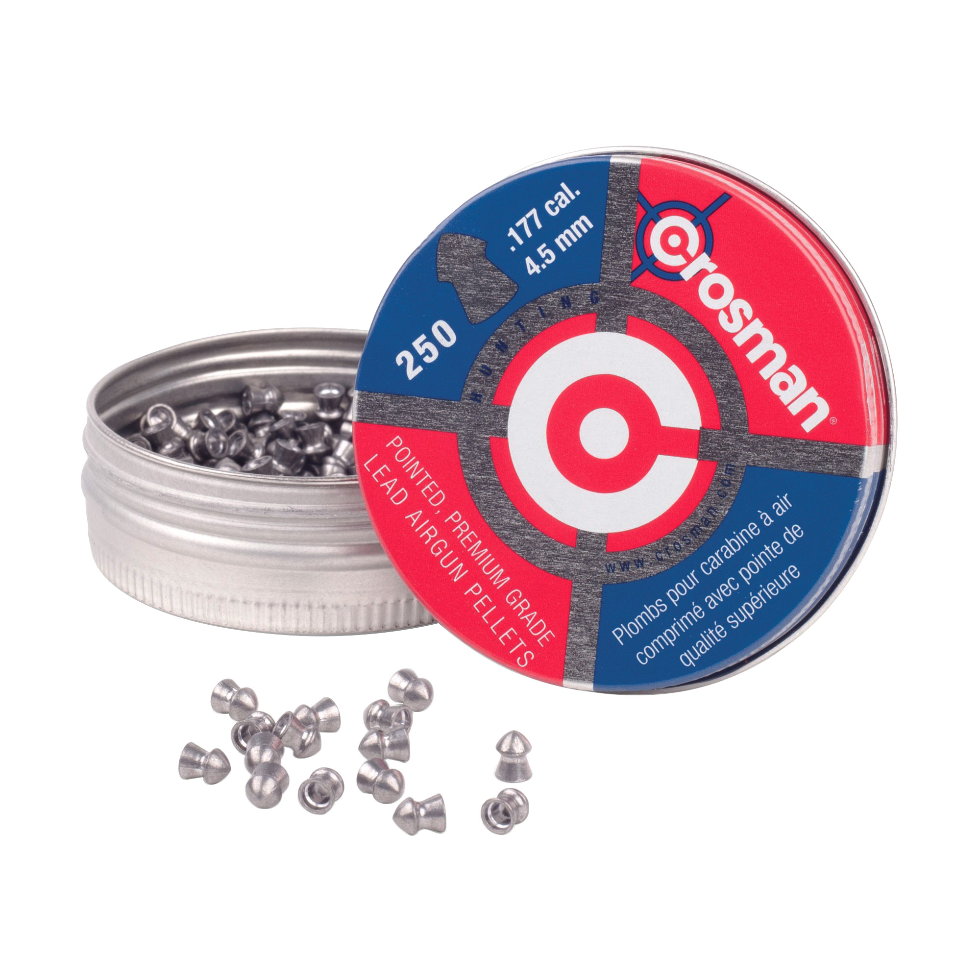 CROSMAN .177 POINTED PELLETS 250 CD