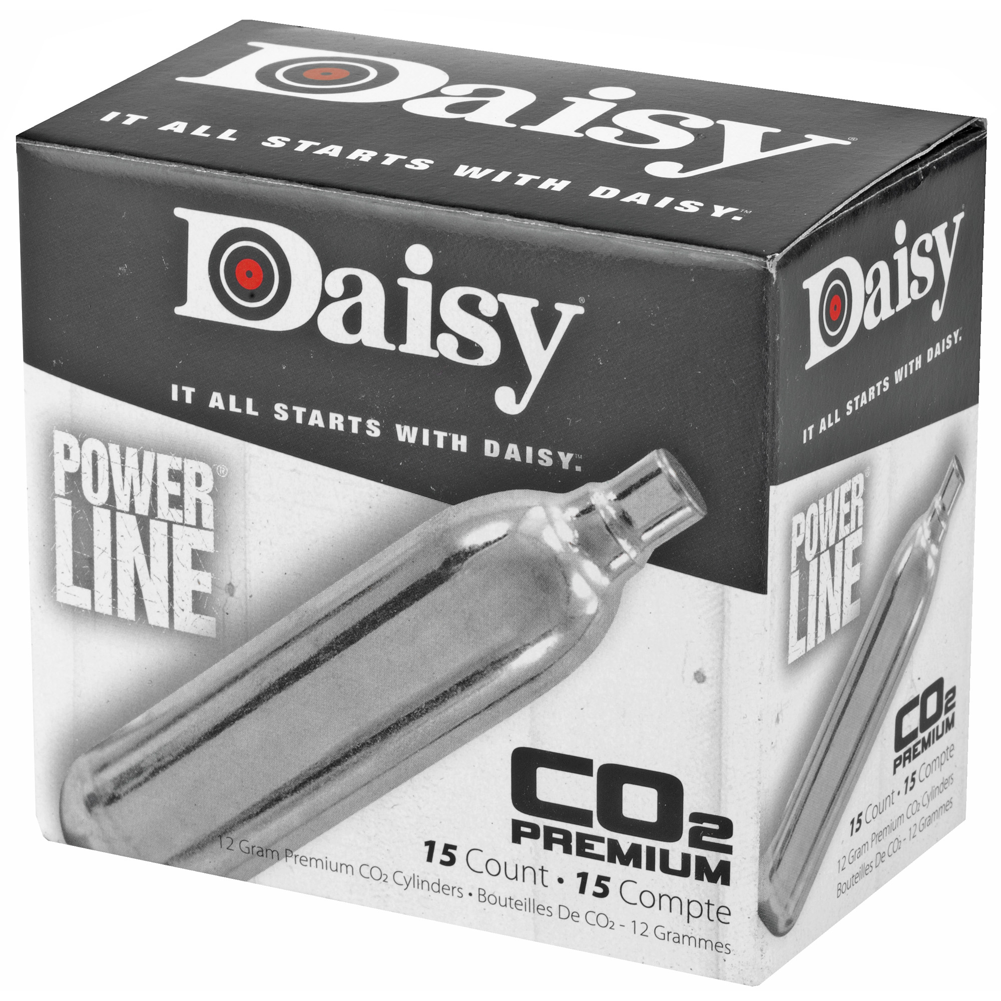 DAISY 7015 CO2 CYLINDERS 15 BX