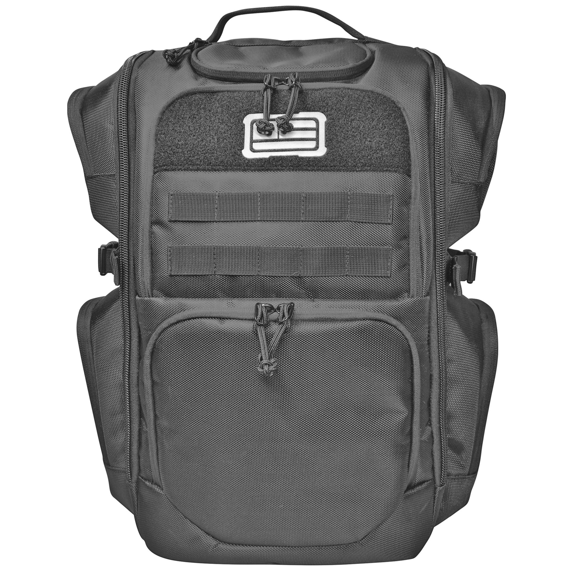 Evolution Outdoor Tactical 1680 Series Tactical Backpack Black Color 1680 Denier Polyester