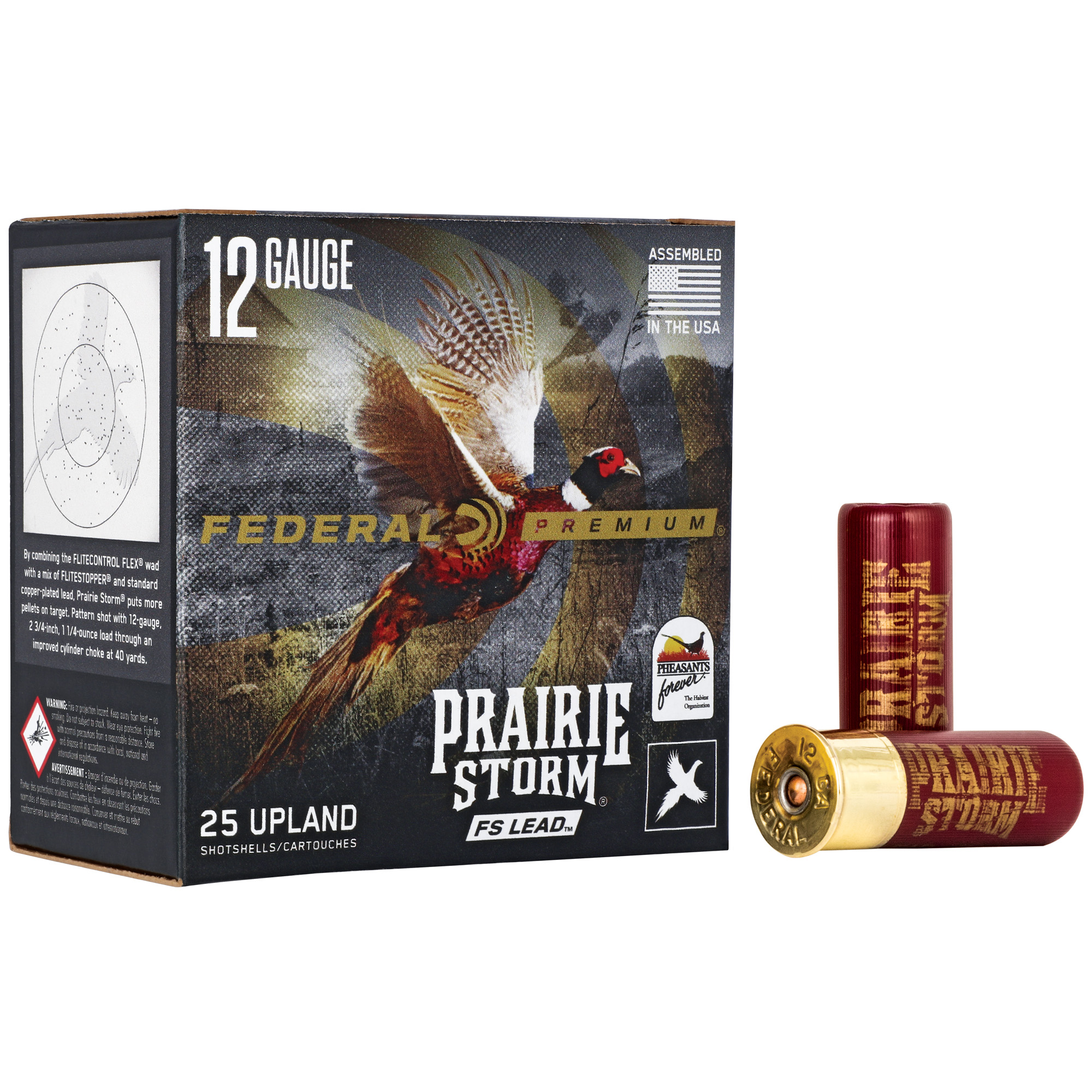 FEDERAL PR STORM 12GA 2.75 INCH 5 LD 25 - 250