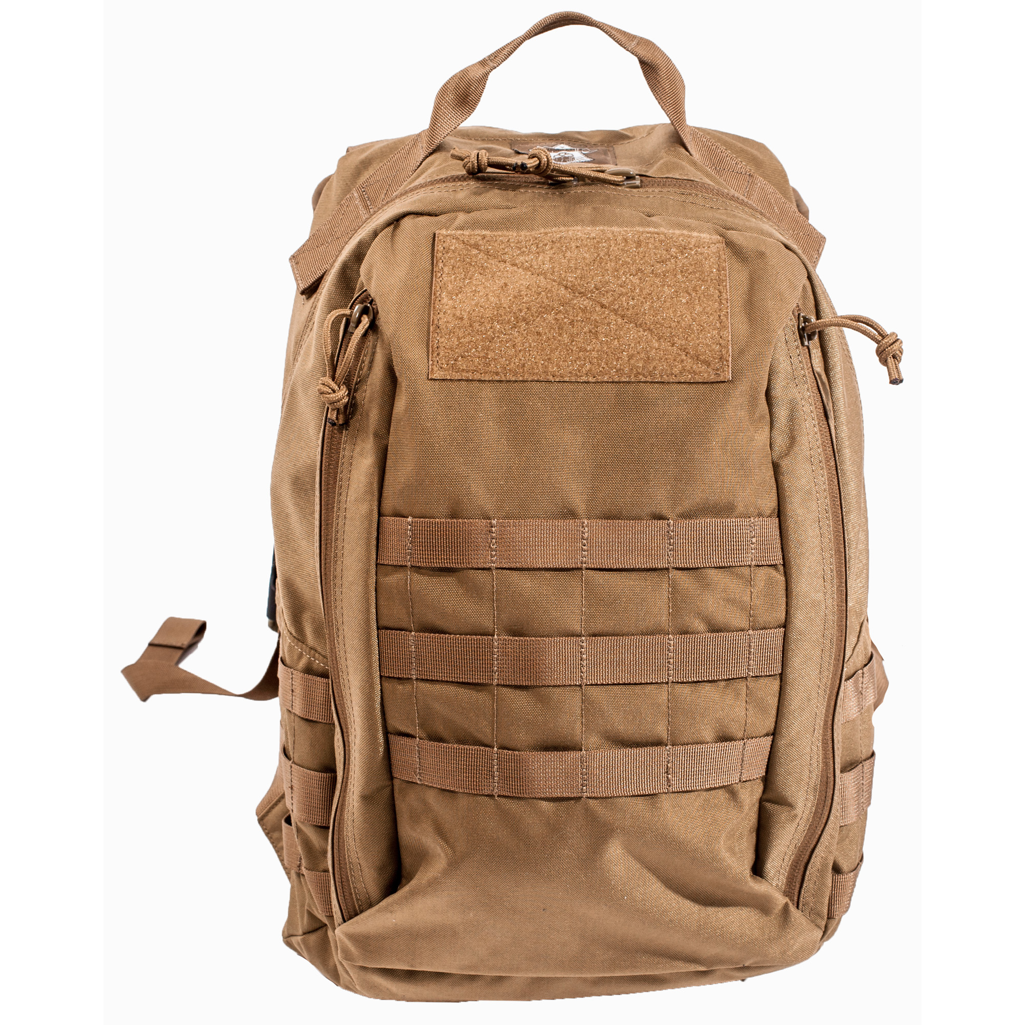 Grey Ghost Gear Lightweight Assault Pack Mod 1 Backpack Coyote Brown Ripstop Nylon