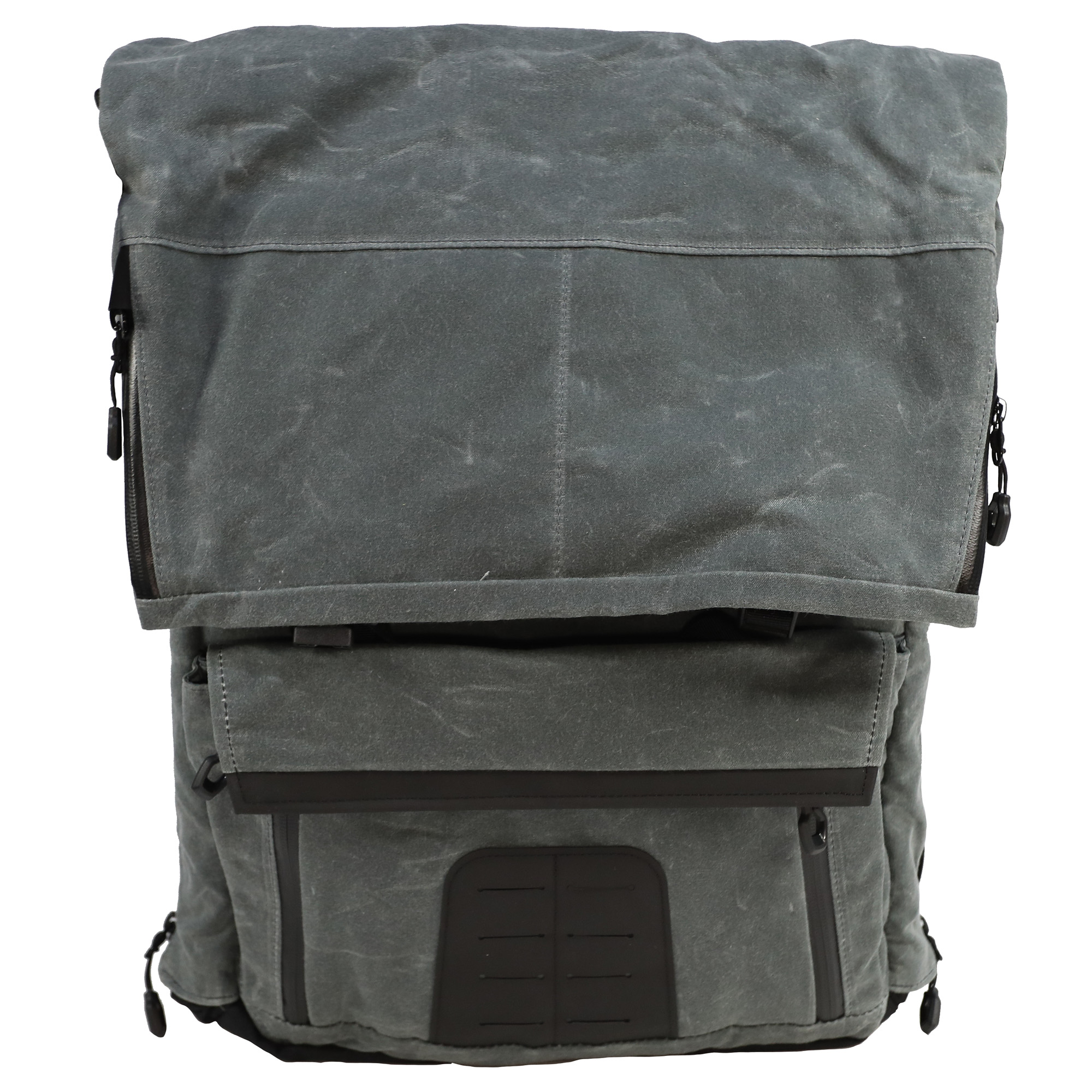 Grey Ghost Gear Gypsy 2.0 Backpack Waxed Canvas 17 Liters Charcoal