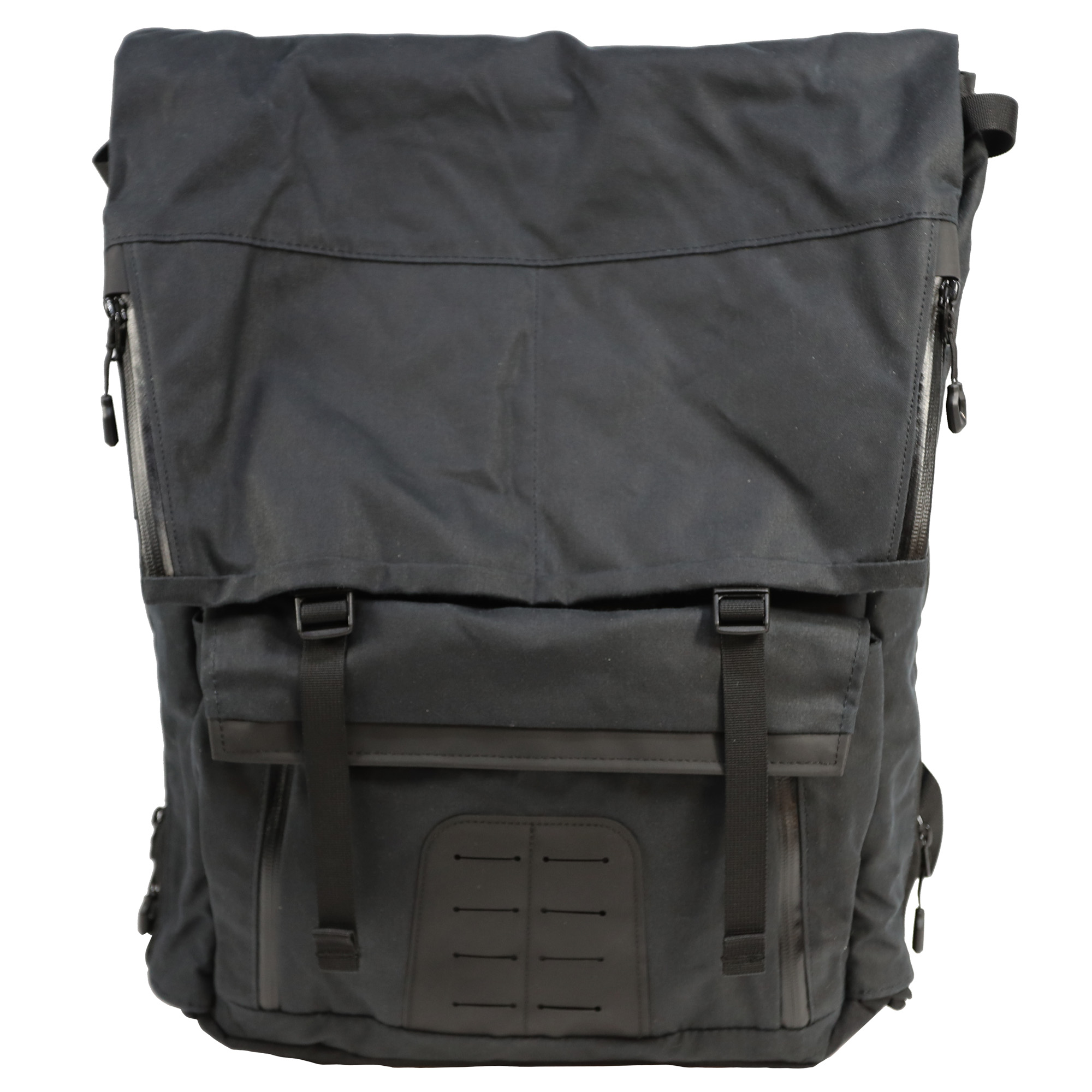 Grey Ghost Gear Gypsy Backpack Waxed Canvas 17 Liters Black