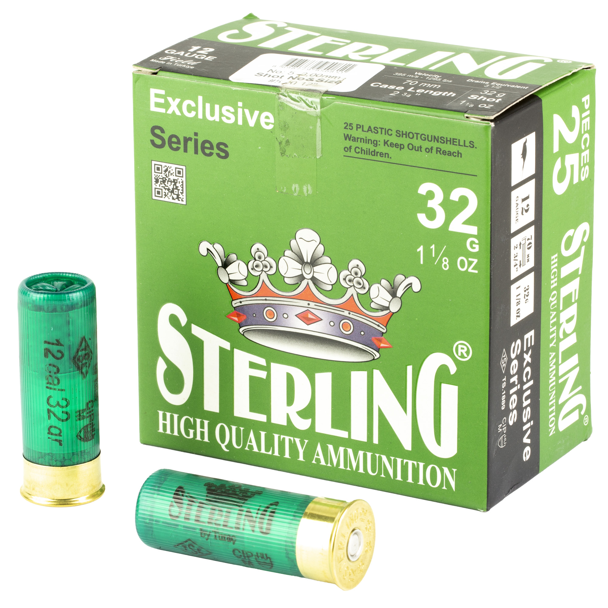 STERLING EXCLSV 12GA 2.75 INCH 5 25 - 250