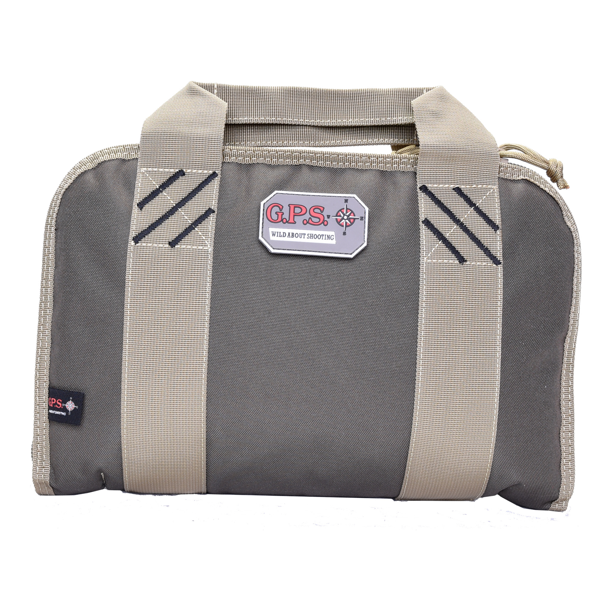 GPS DOUBLE PISTOL CASE GREEN KHAKI