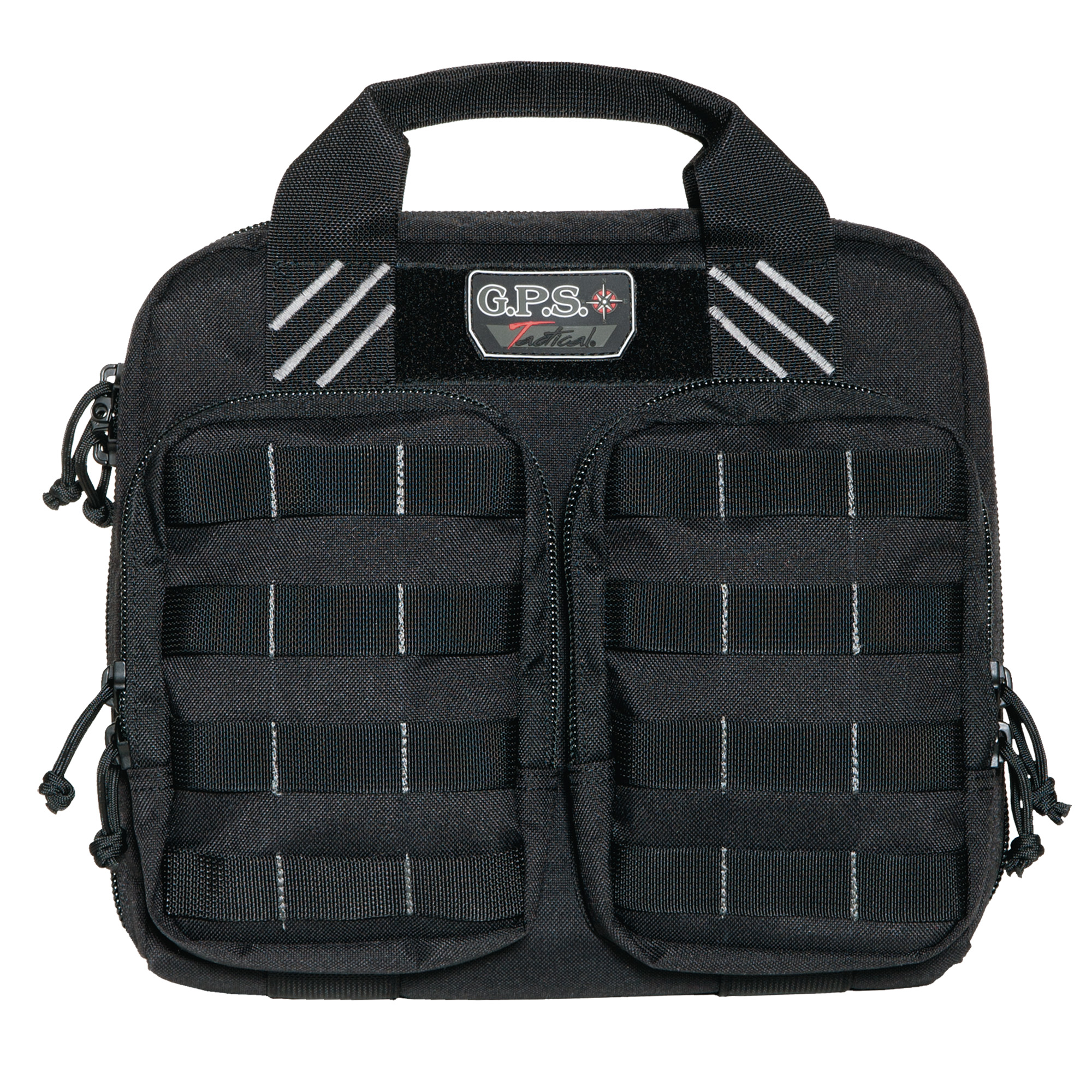 GPS TACTICAL SOFT DOUBLE RANGE BAG IN BLACK