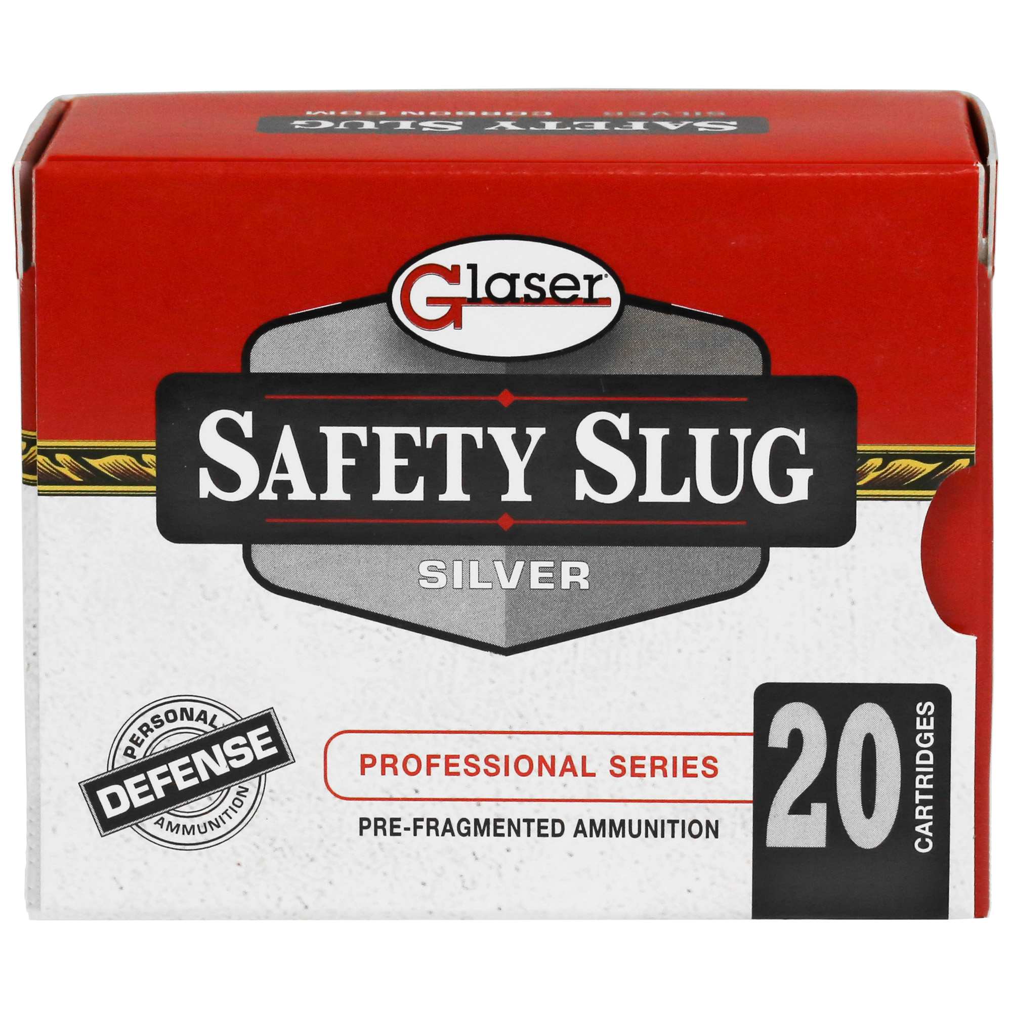 GLASER SILVER 40 SW 115GR 20 500