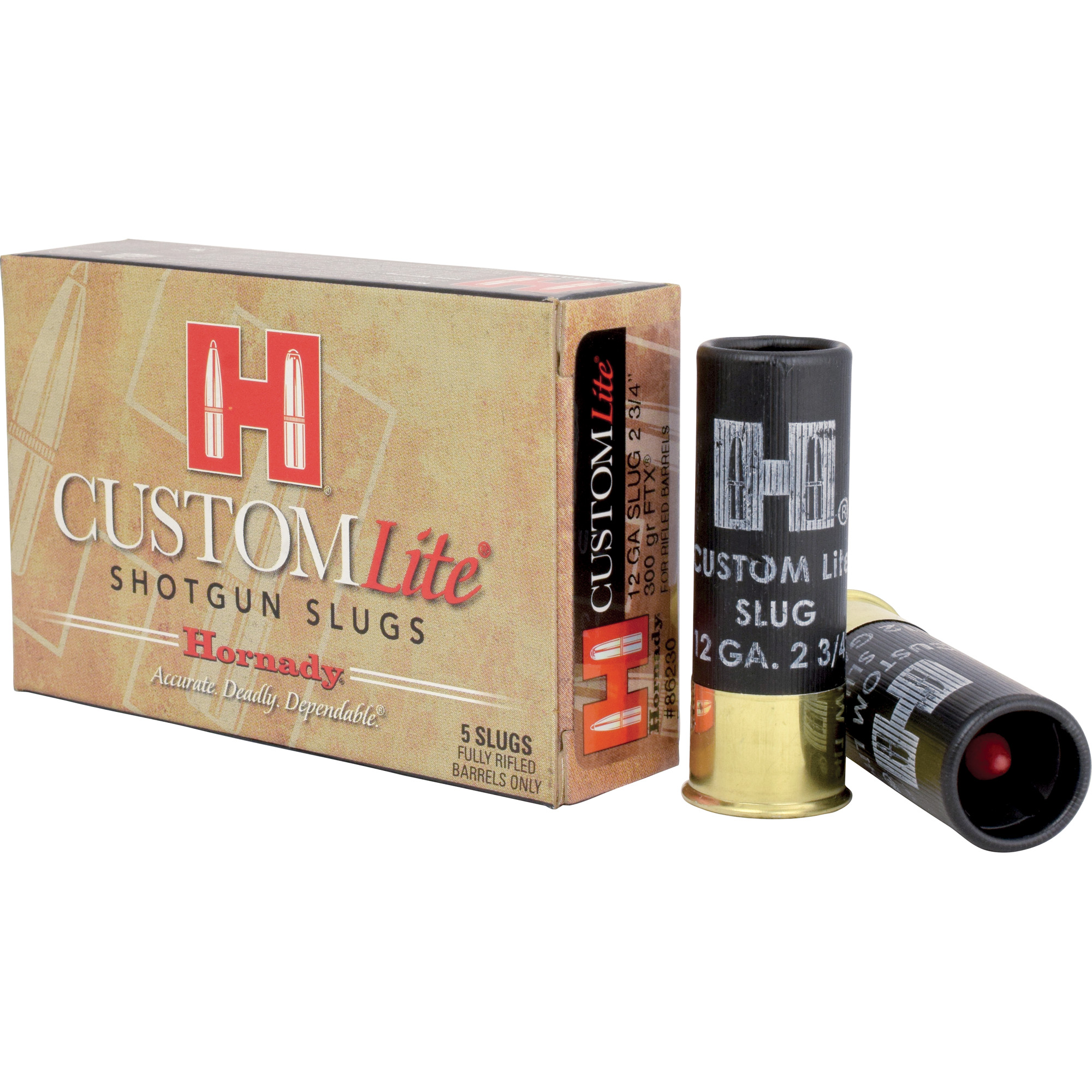 HORNADY CL 12 Gauge 2.75 FTX 300GR 5 100