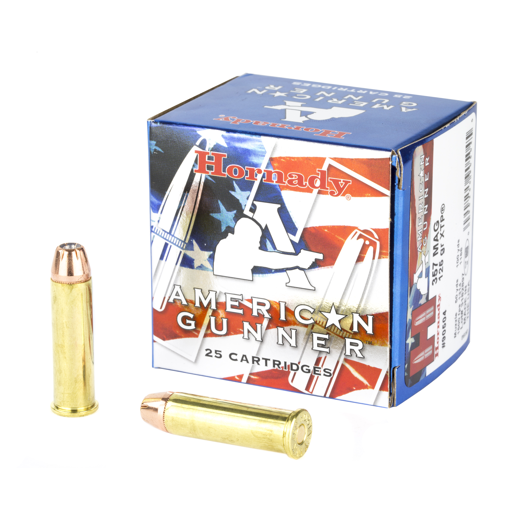 Hornady American Gunner 357MAG 125 Grain XTP 25 RD