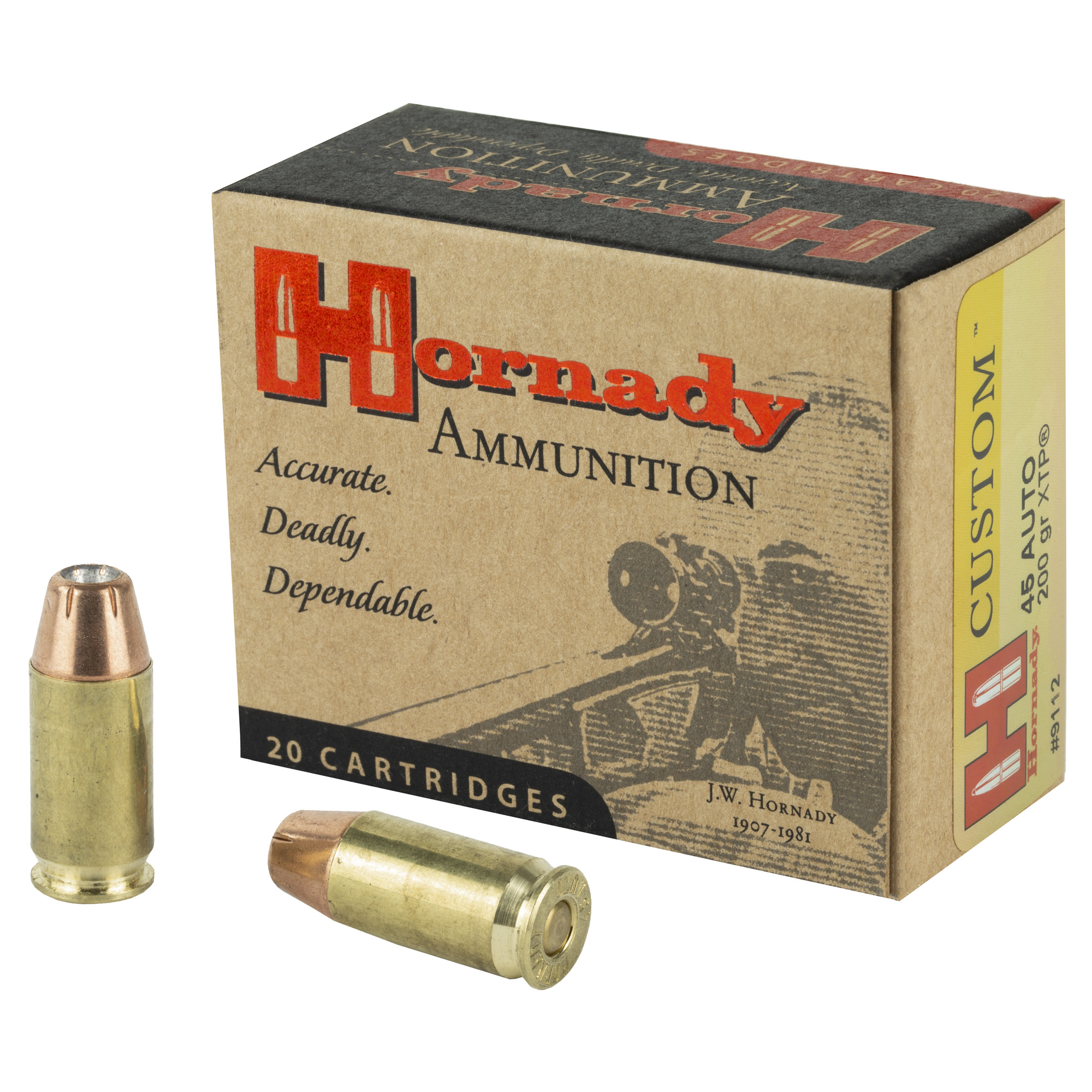 HRNDY 45ACP 200GR JHP XTP 20 200