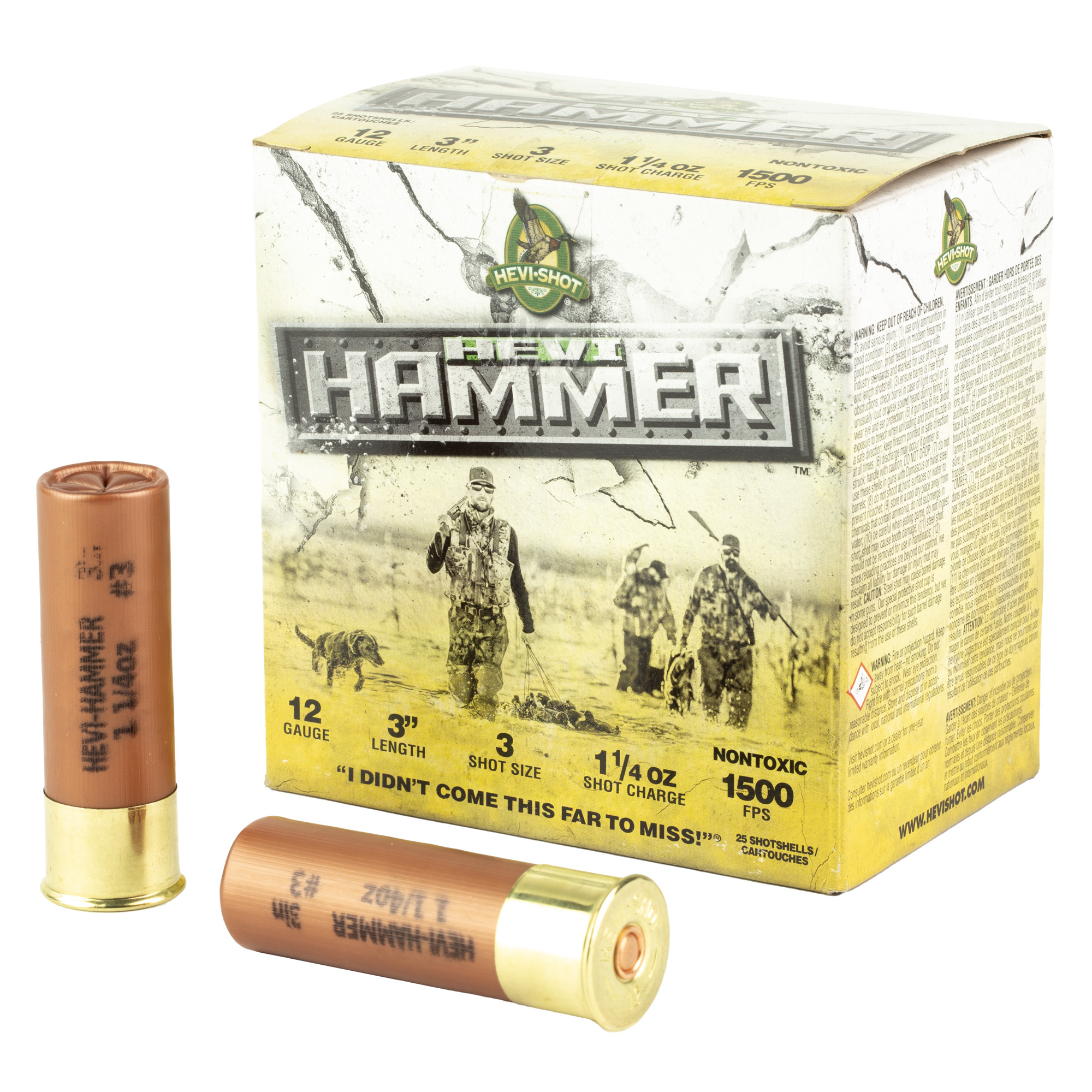 HEVI HAMMER 12 Gauge 3 INCH 3 25 - 250