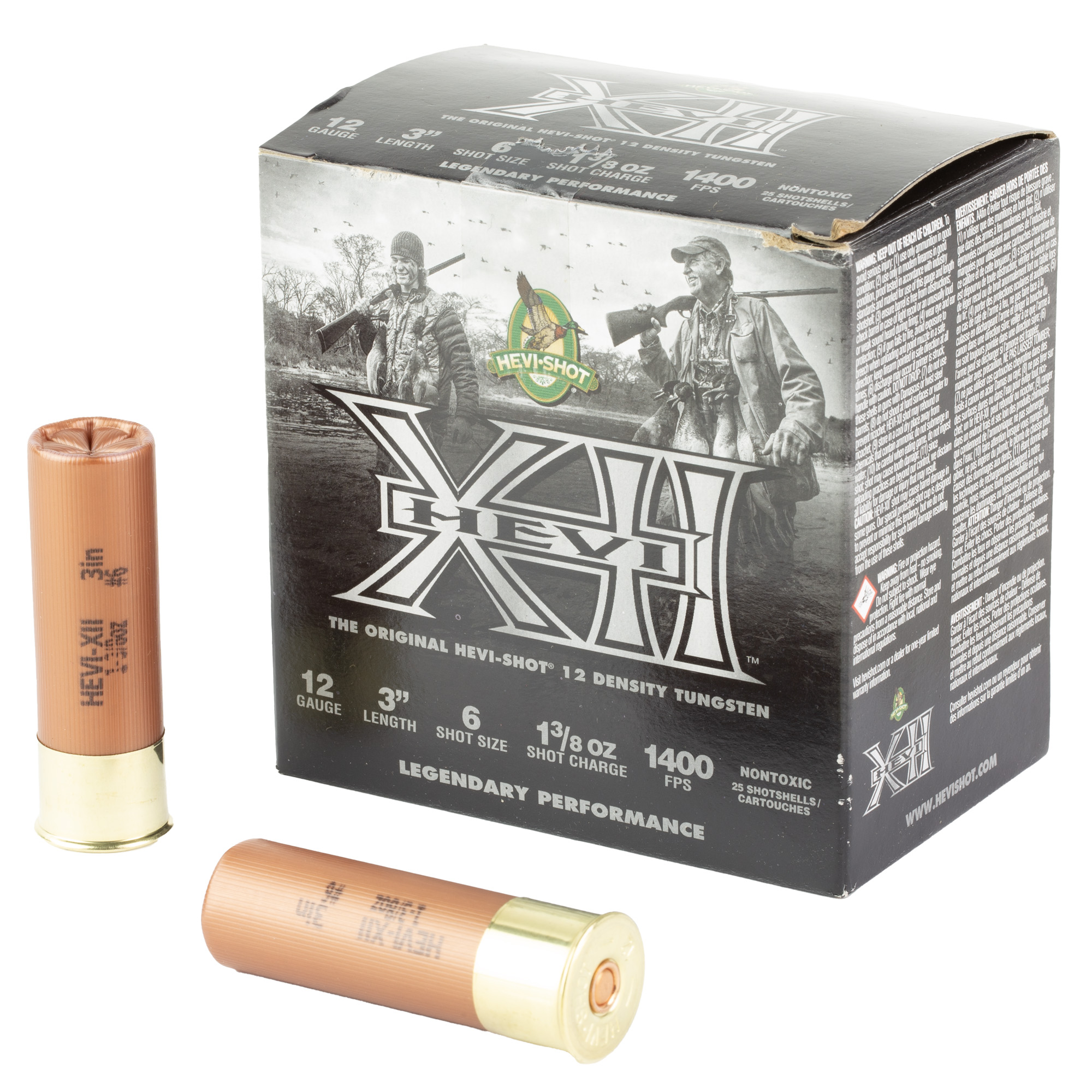 HEVI-XII 12 Gauge 3 INCH 1.38OZ 6 25 - 250