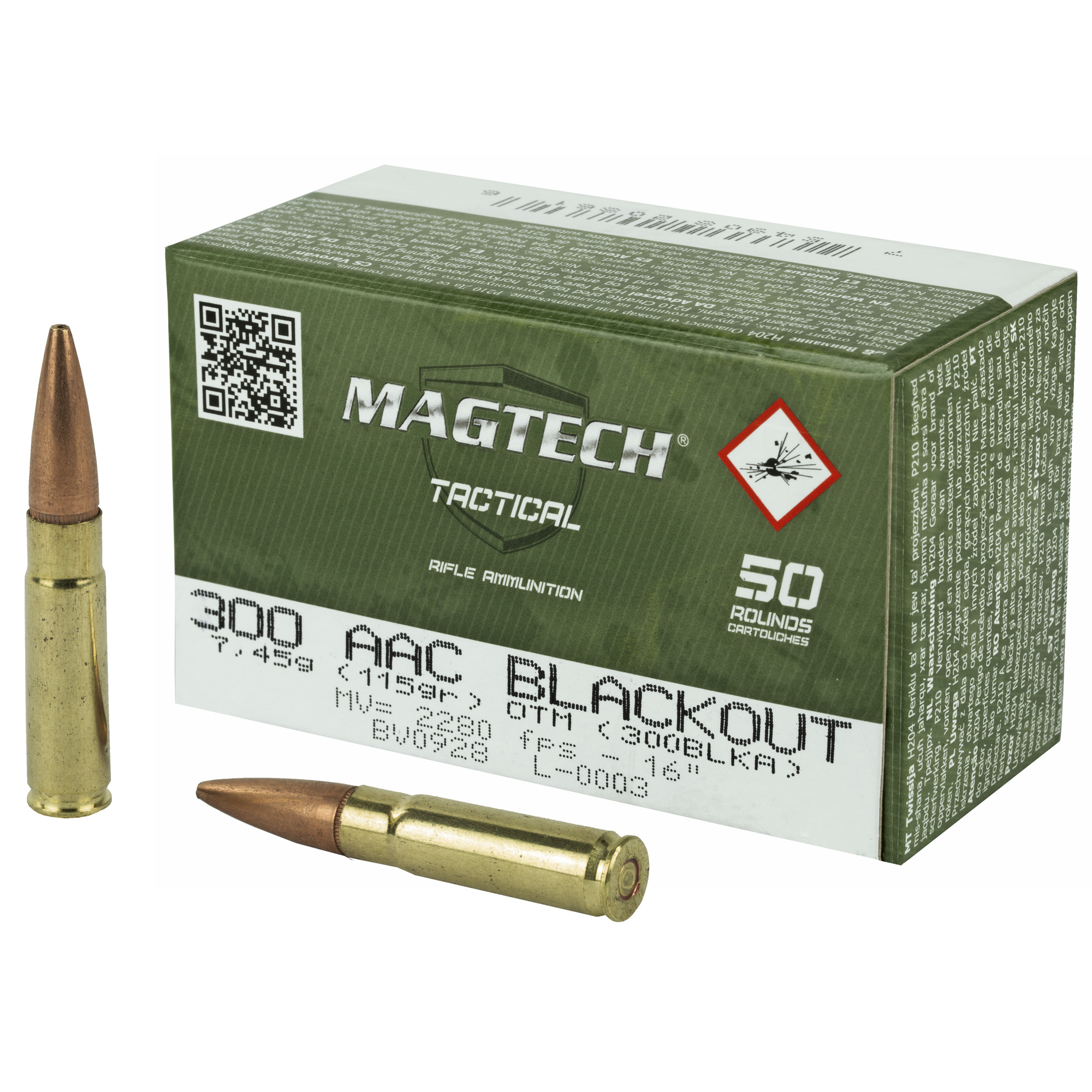 MAGTECH 300BLK 115GR HP 50 1000