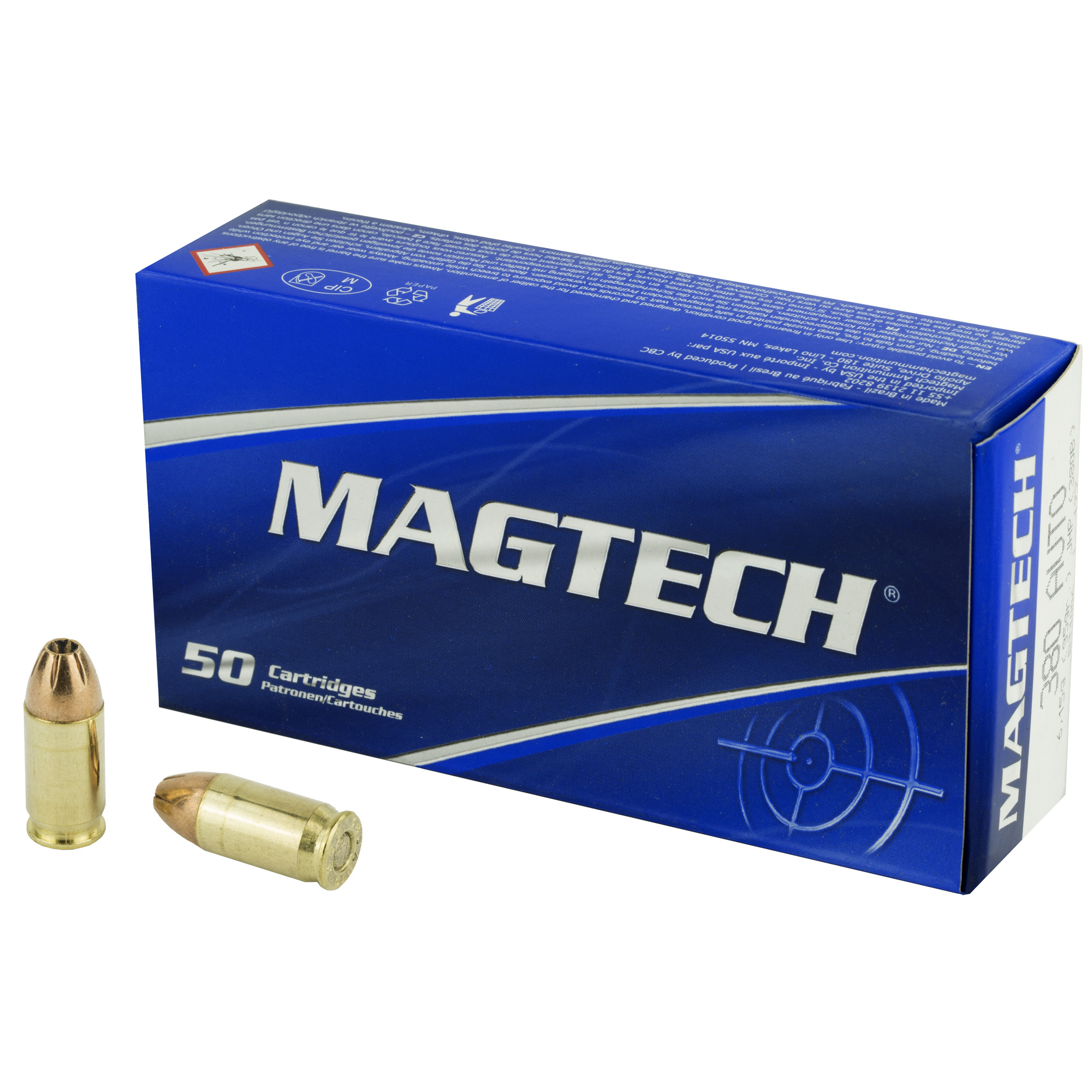 MAGTECH 380ACP 95GR JHP 50 1000