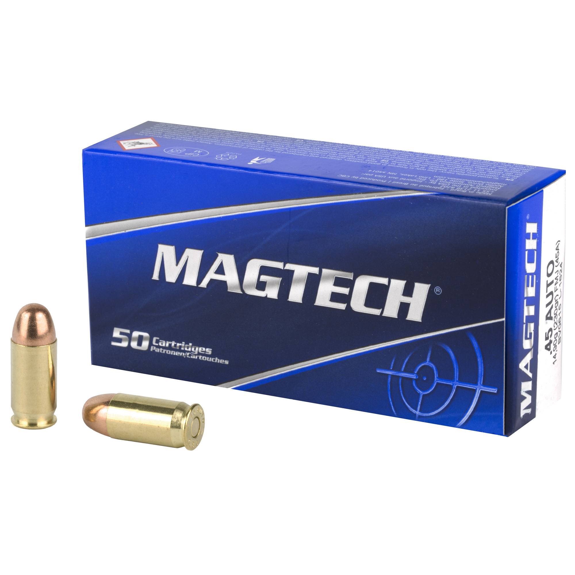 MAGTECH 45ACP 230GR FMJ 50 ROUND BOX