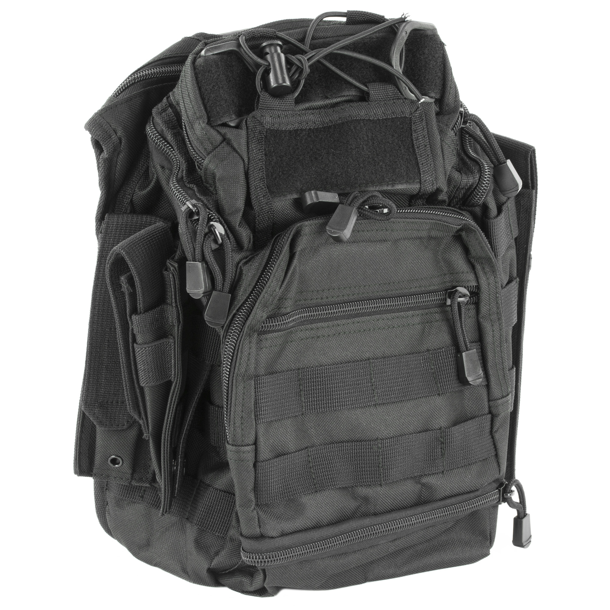 NcSTAR First Responder Utility Bag Nylon Black MOLLE   PALS Webbing Rear Concealed Carry Pocket Shoulder Strap